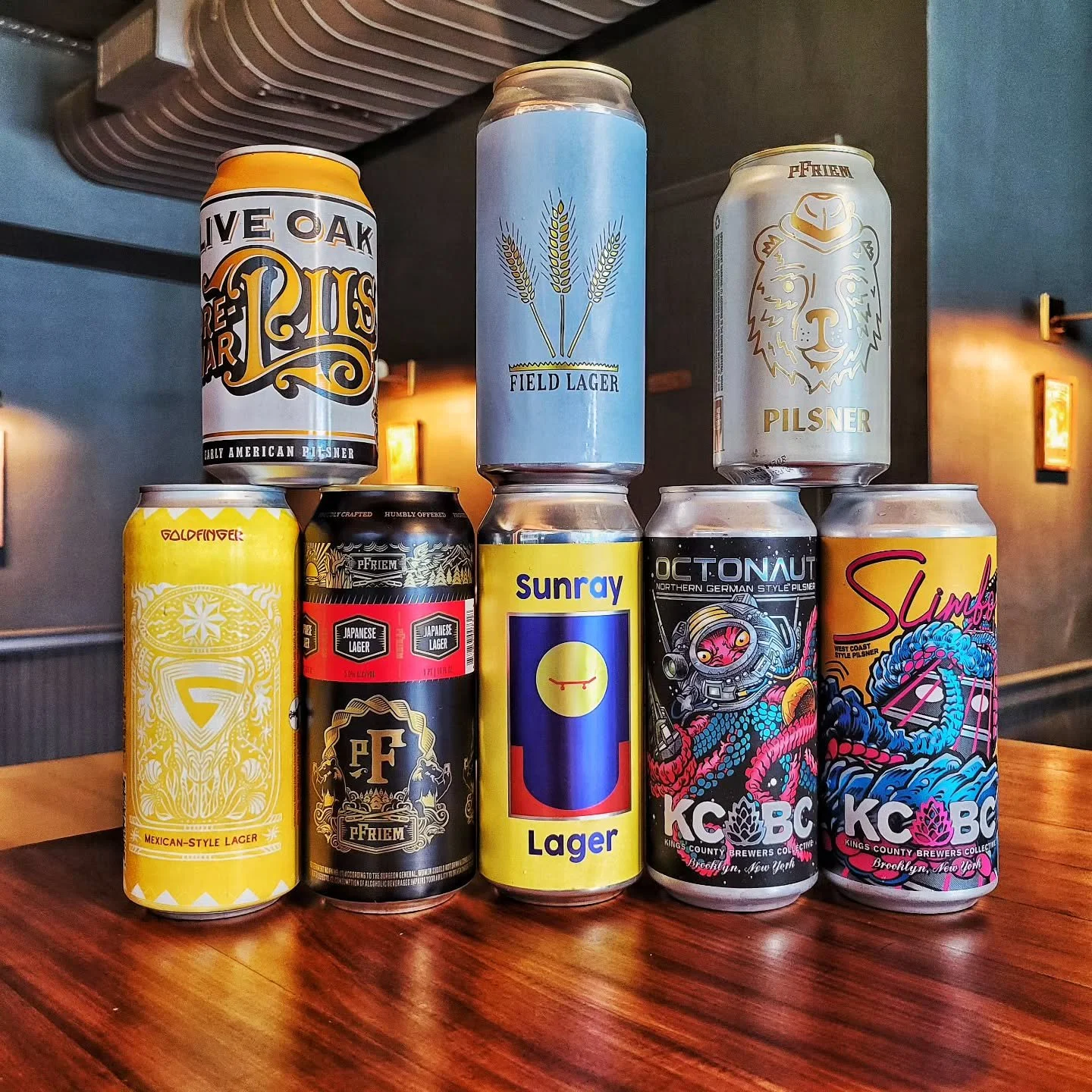 Added to Queue:

A fridge full of tasty lagers to enjoy this upcoming holiday week, and beyond. 

@forestandmain
Field Lager
Sunray

@goldfingerbeer 
Mexican Lager

@kcbcbeer 
Octonaut
Slimbo (@northparkbeerco)

@liveoakbrewing 
Pre-war Pilsner

@pfr