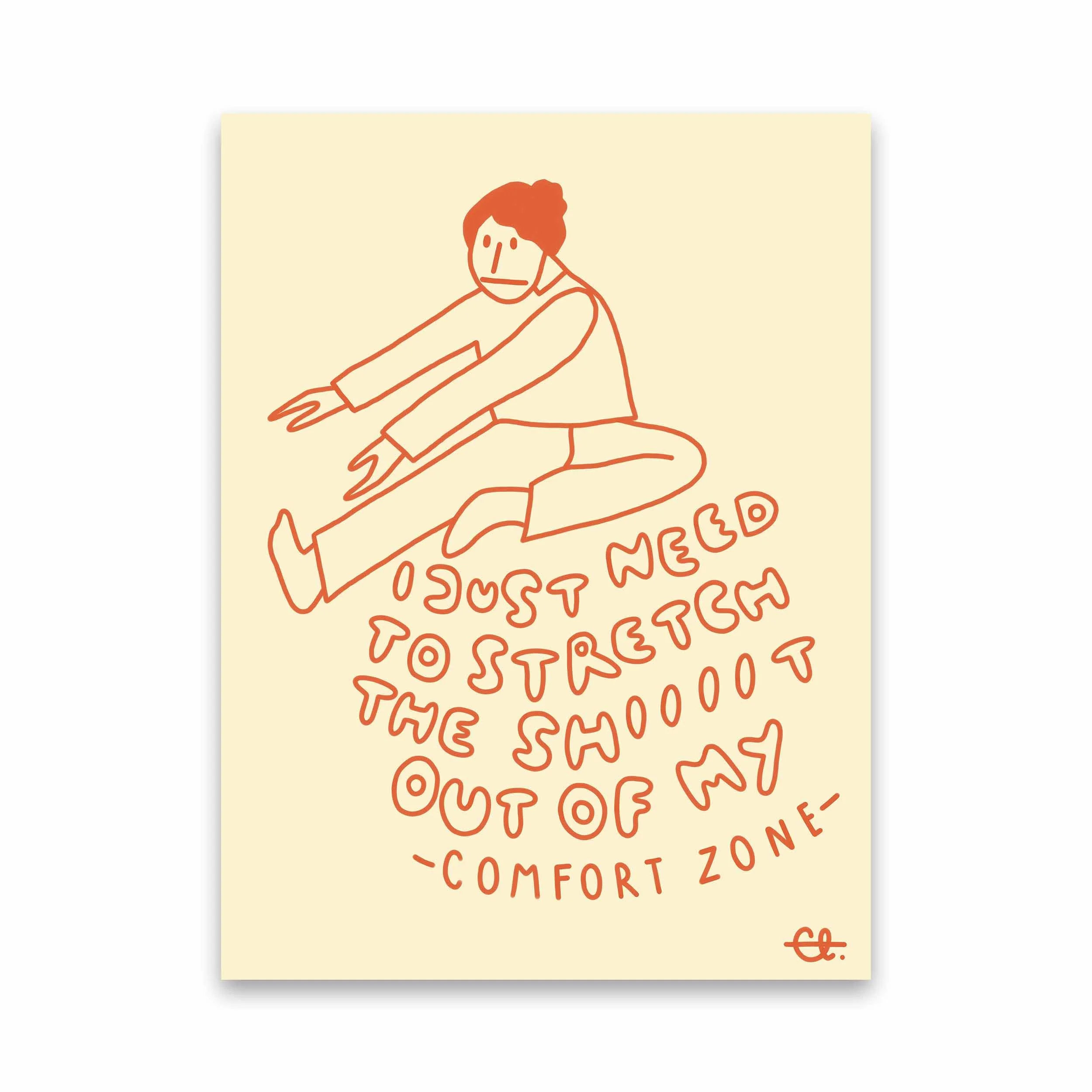The Gentle Push | Print