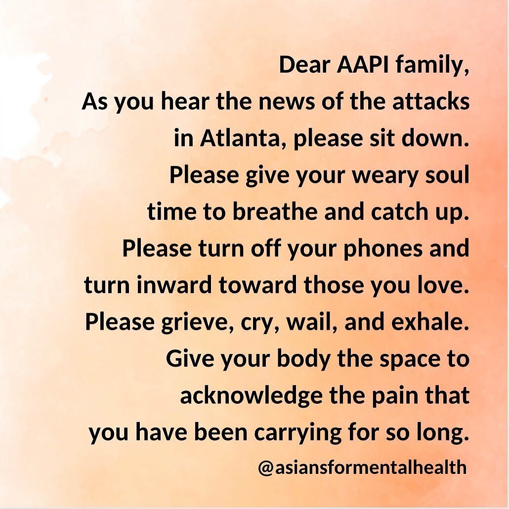 Grieving this morning at the continued terrible news in Atlanta.⁣⁣⁣
⁣
To my AAPI neighbors and friends, I stand with you in condemning this continued terror and violence.⁣ @asiansformentalhealth thank you for your leadership and words.
⁣⁣⁣
#stopaapih