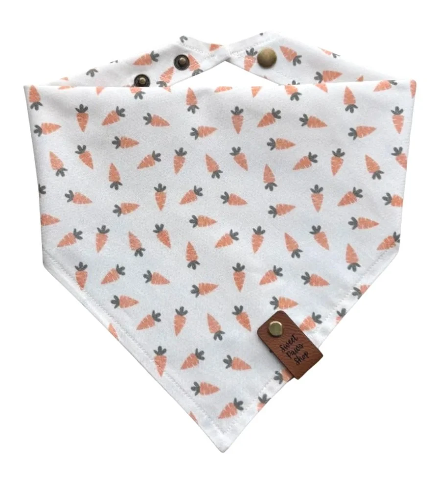 Carrot Patch Dog Bandana