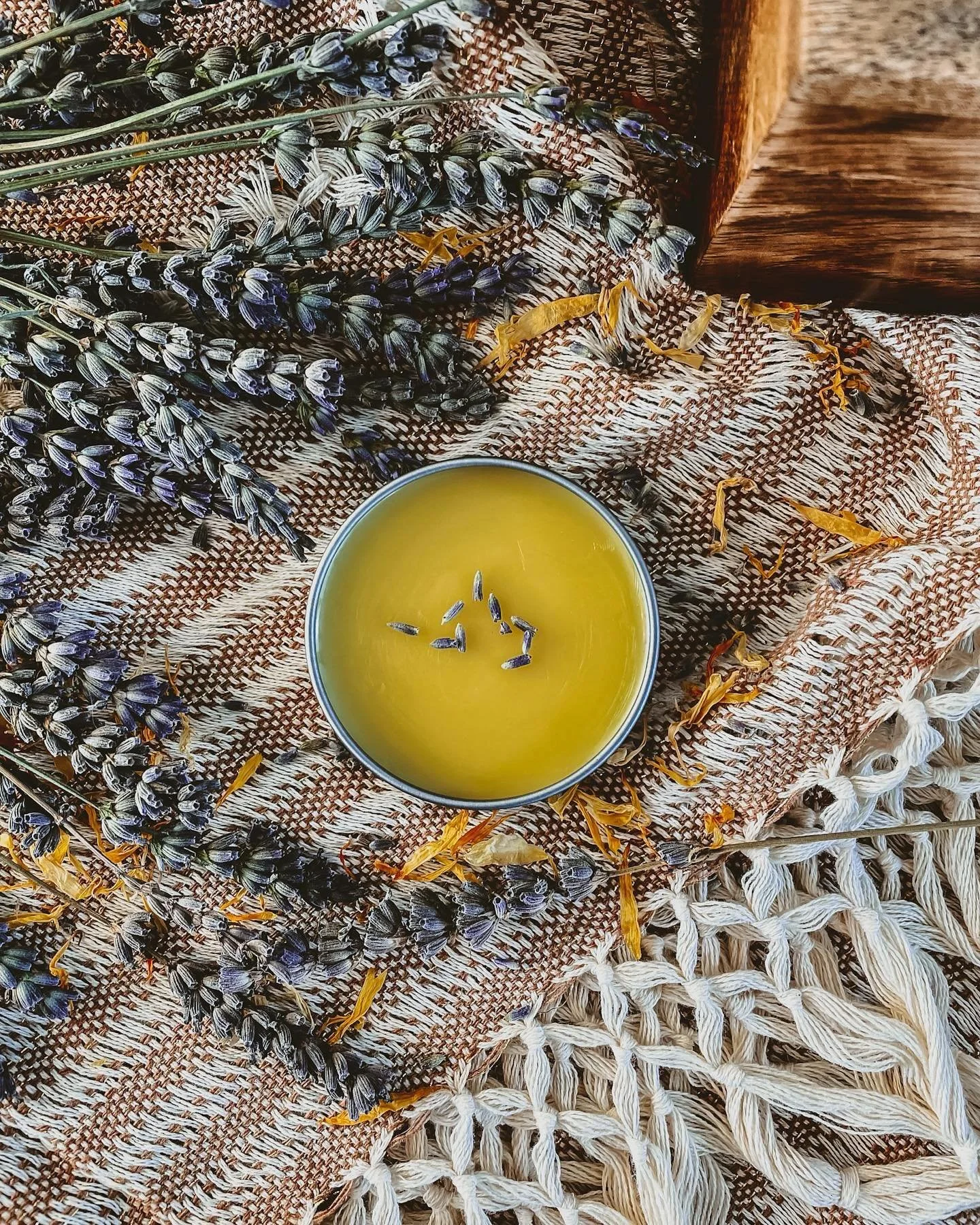 Packing up some holiday orders this morning. Thinking of shopping small? This lavender sleep salve is one of my best sellers! Simply apply to the back of your neck and shoulder, hands and or feet and be swept away into sleep. This salve was also feat
