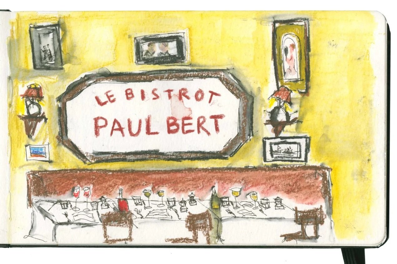 Le Bistro Paul Bert, Dinner in Paris with my best friend 