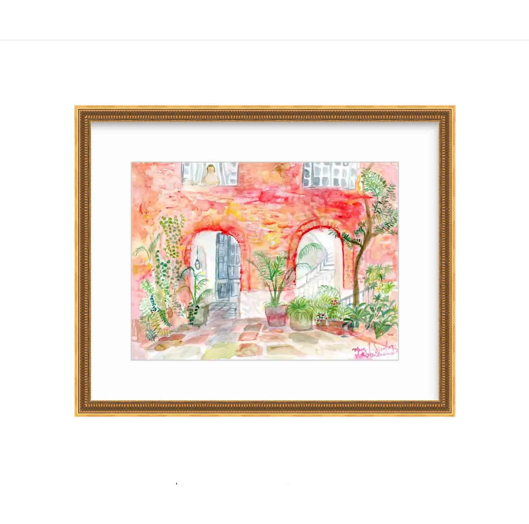 French Quarter Girl in the Window