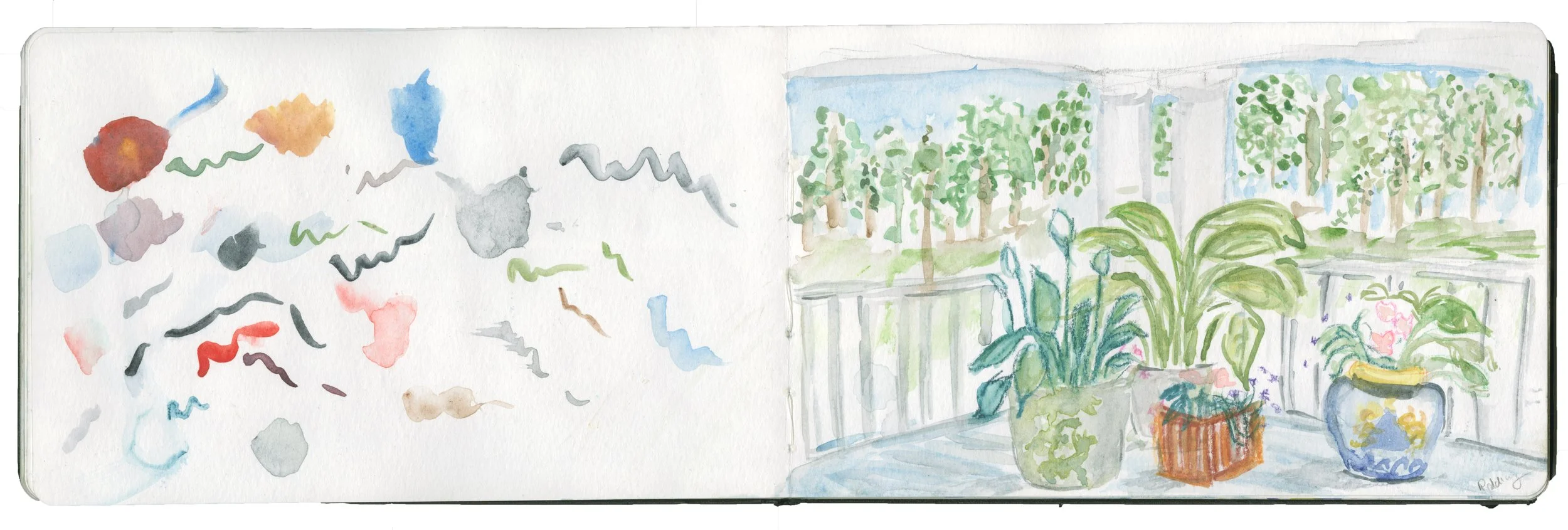 Morning at the Meehls, Redding, CT 