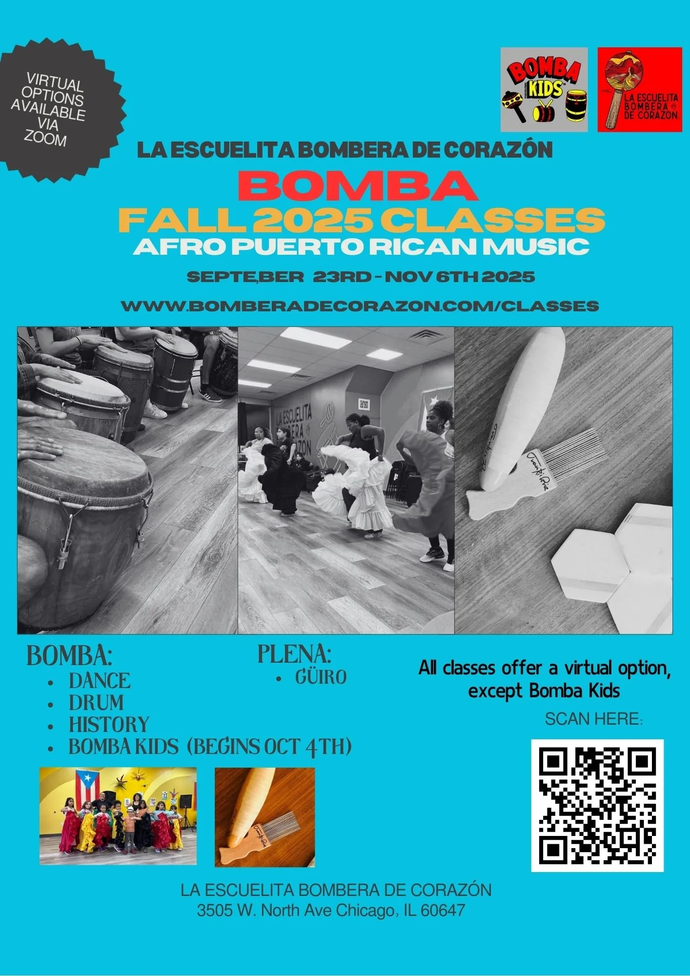 Fall Session Afro Puerto Rican Bomba