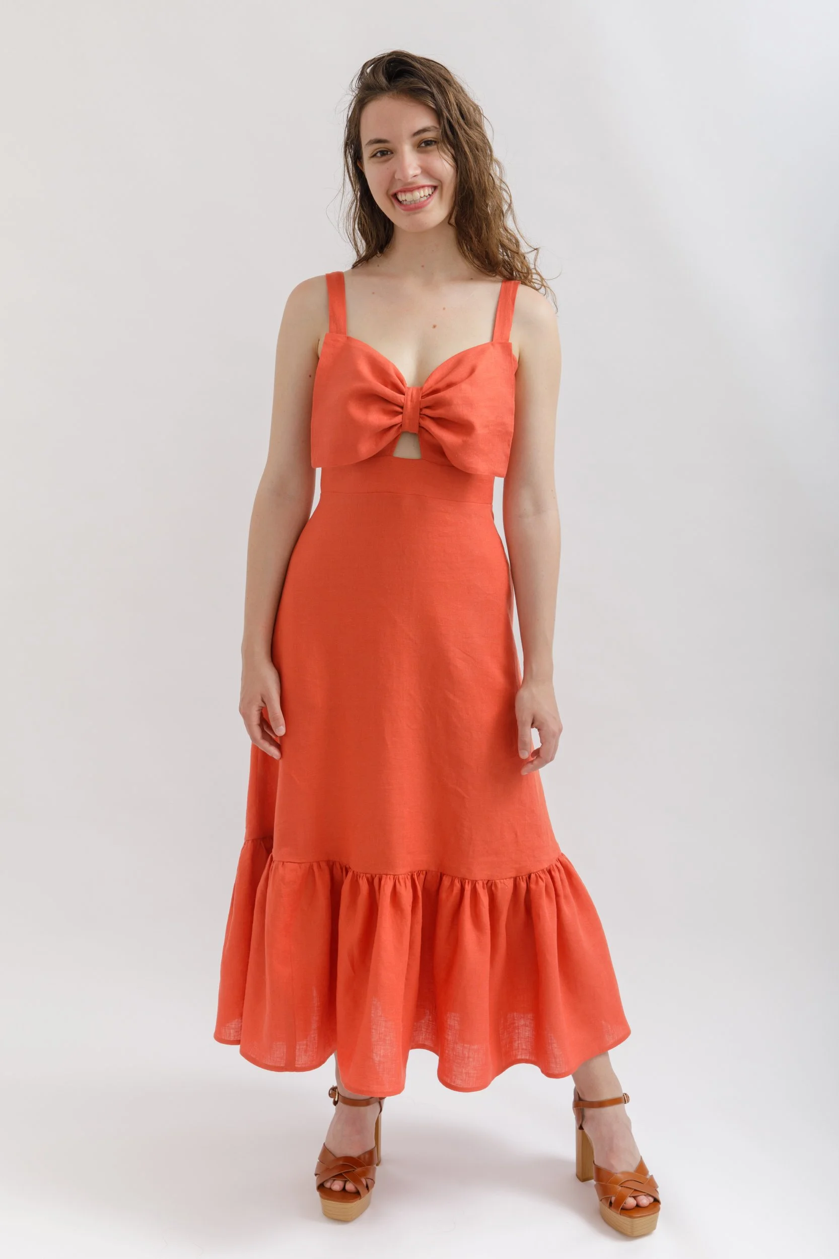 Pretty summer dress sewing pattern