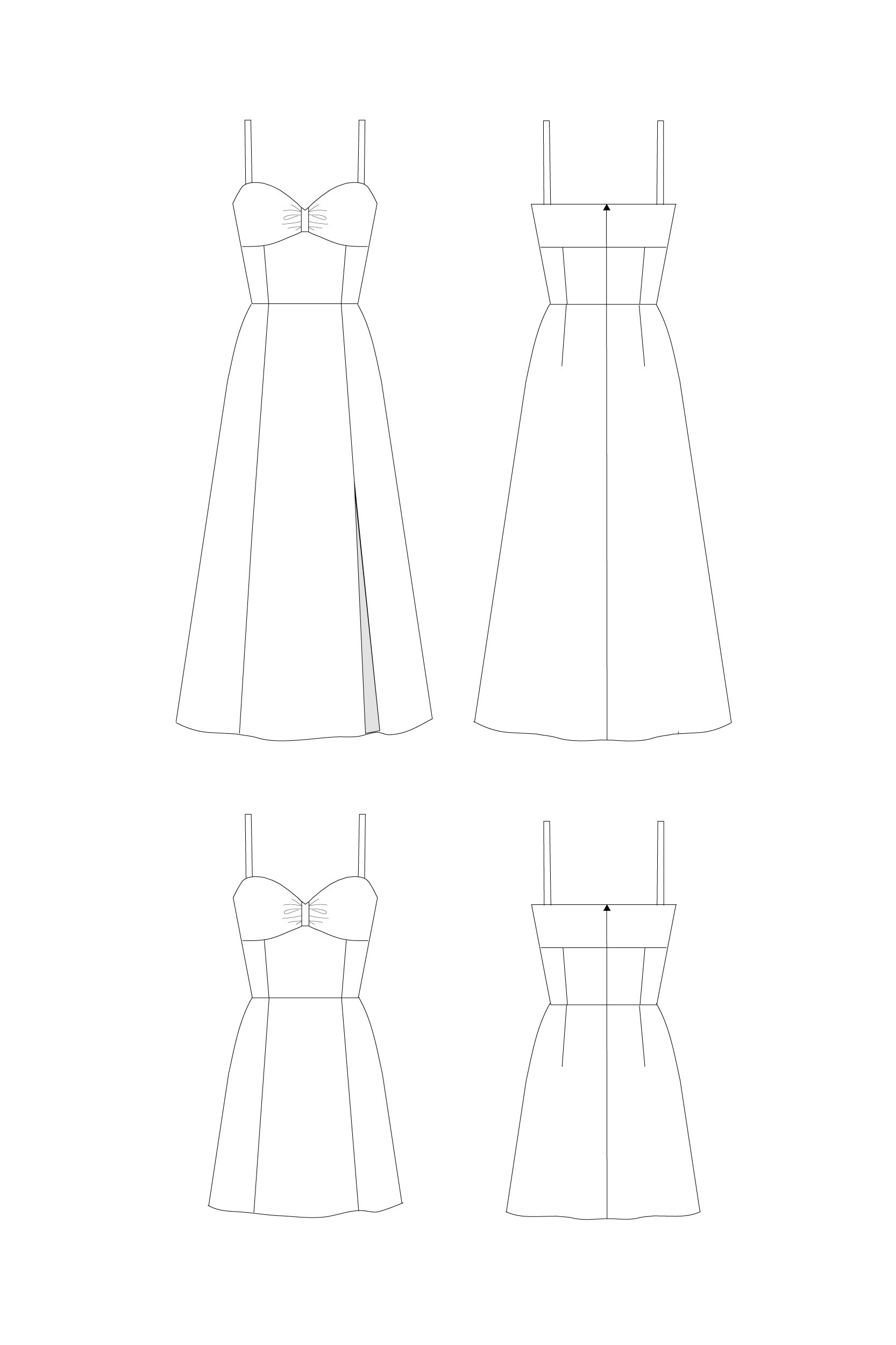 Chloe Dress Pdf Sewing Pattern — Sew Love Patterns