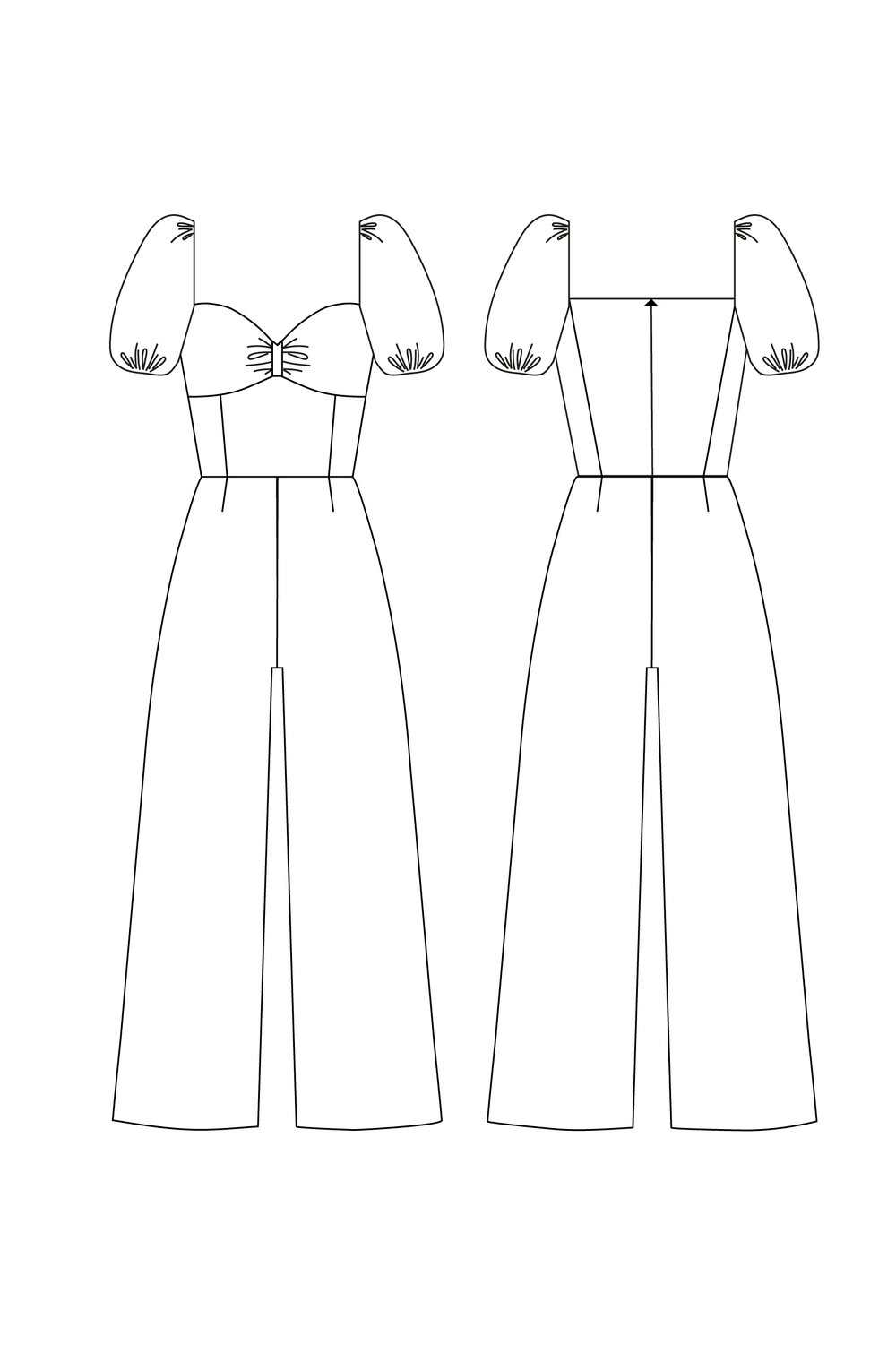 iThinksew - Patterns and More - Women Jumpsuit Sewing Pattern PDF