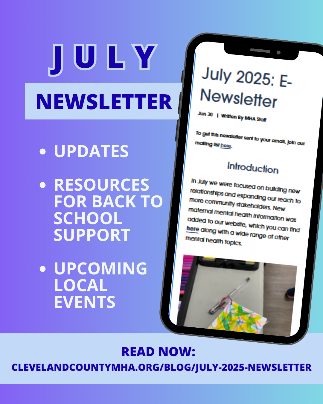 July 2025: E-Newsletter