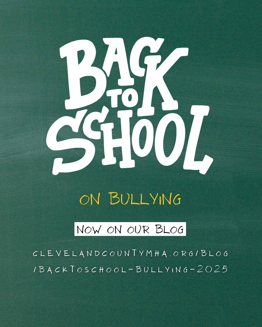 Back to School Toolkit: Bullying