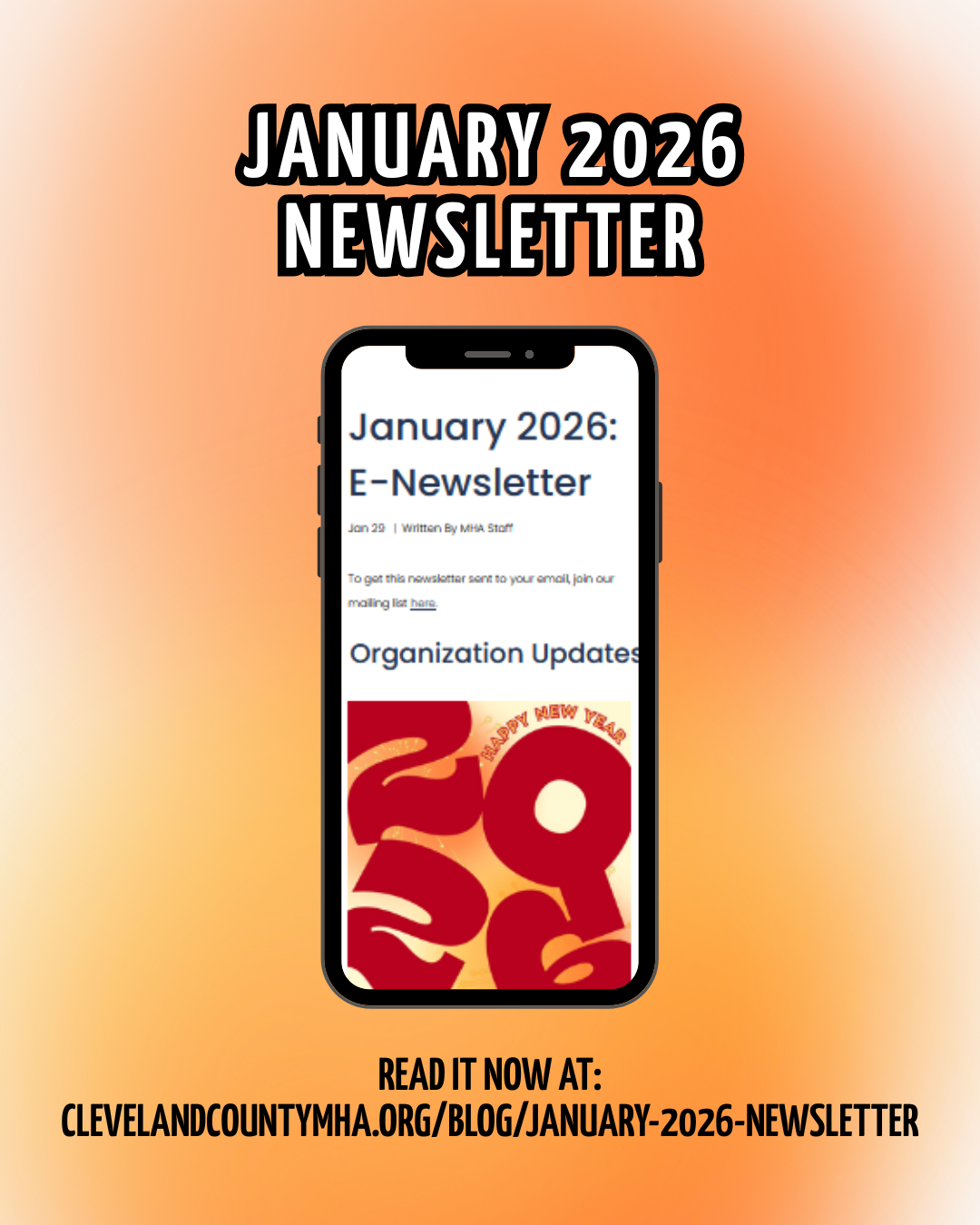 January 2026: E-Newsletter 