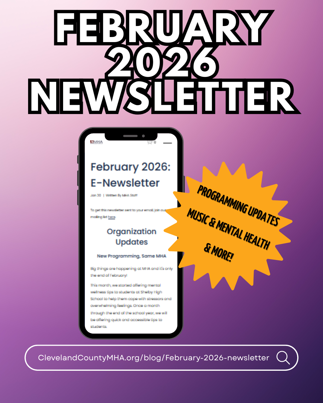 February 2026: E-Newsletter