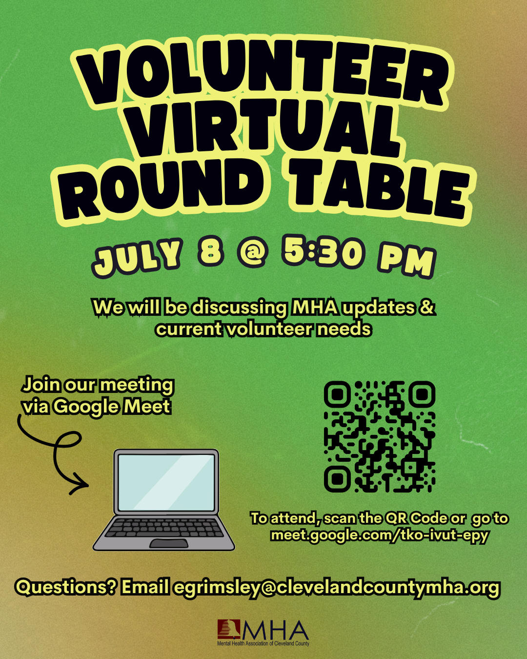 Virtual Volunteer Round Table