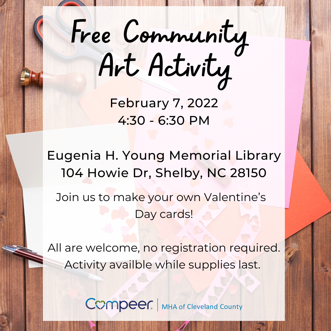 Compeer Program Free Community Art Activity — Mental Health Health Association of ...