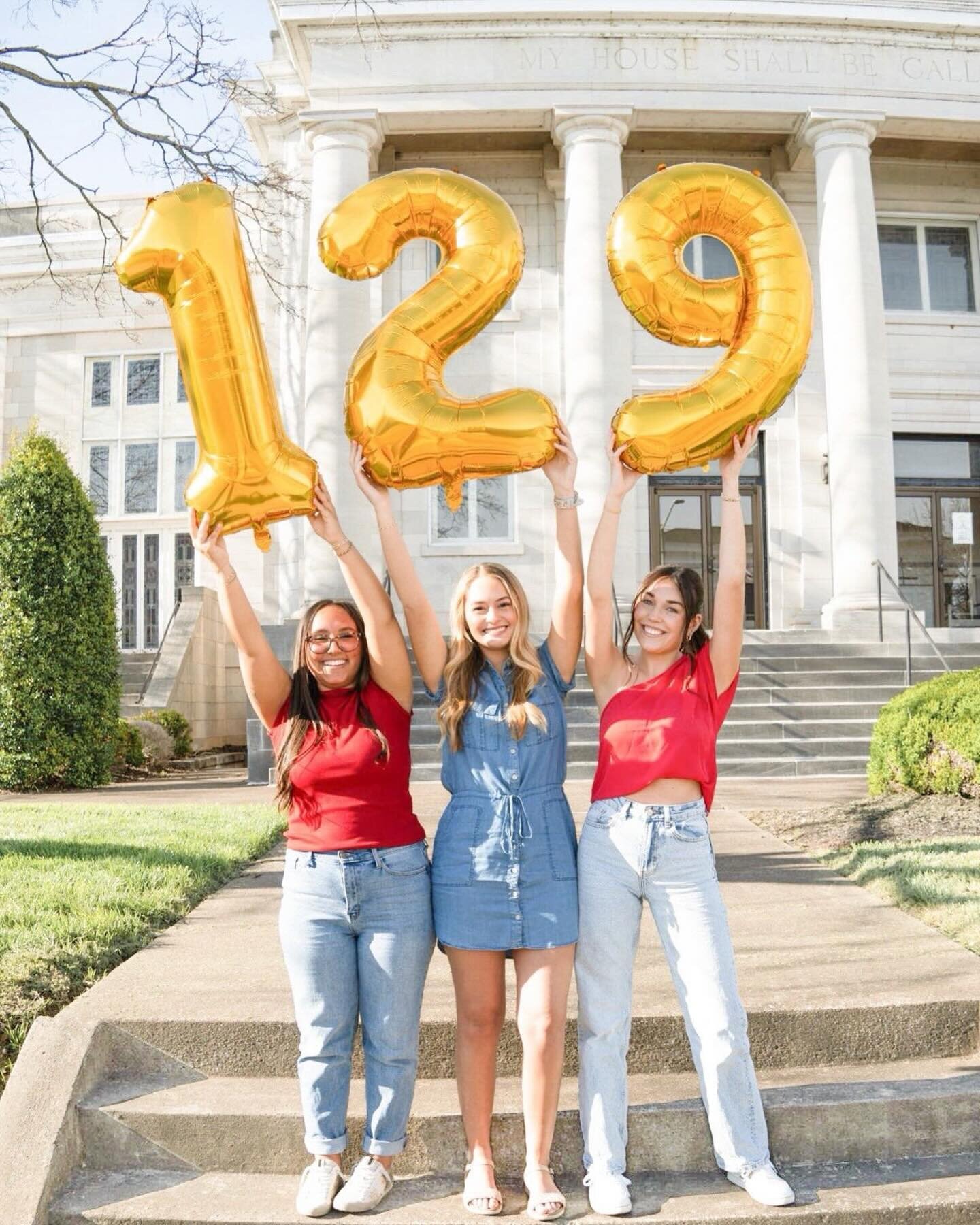 On April 5th, 129 years ago, Chi Omega was established at the University of Arkansas by four young women and one dentist. For 129 years, our Sisterhood has united women, forged friendships, and fostered community. 
 
Today, we continue to support our