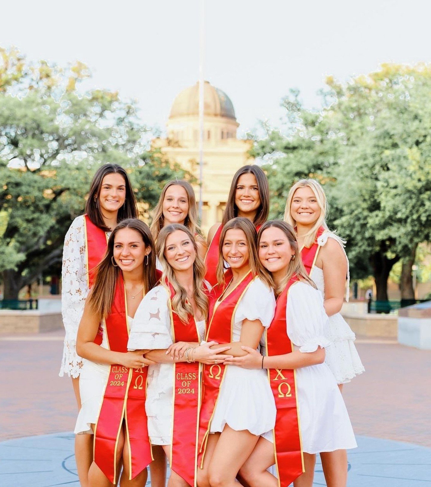 Congrats to our 2024 graduates! Our Sisterhood may have started on campus, but it&rsquo;s far from over! Chi Omega Yours Forever ❤️💛🎓

Tag a Sister that got you through the last four years!