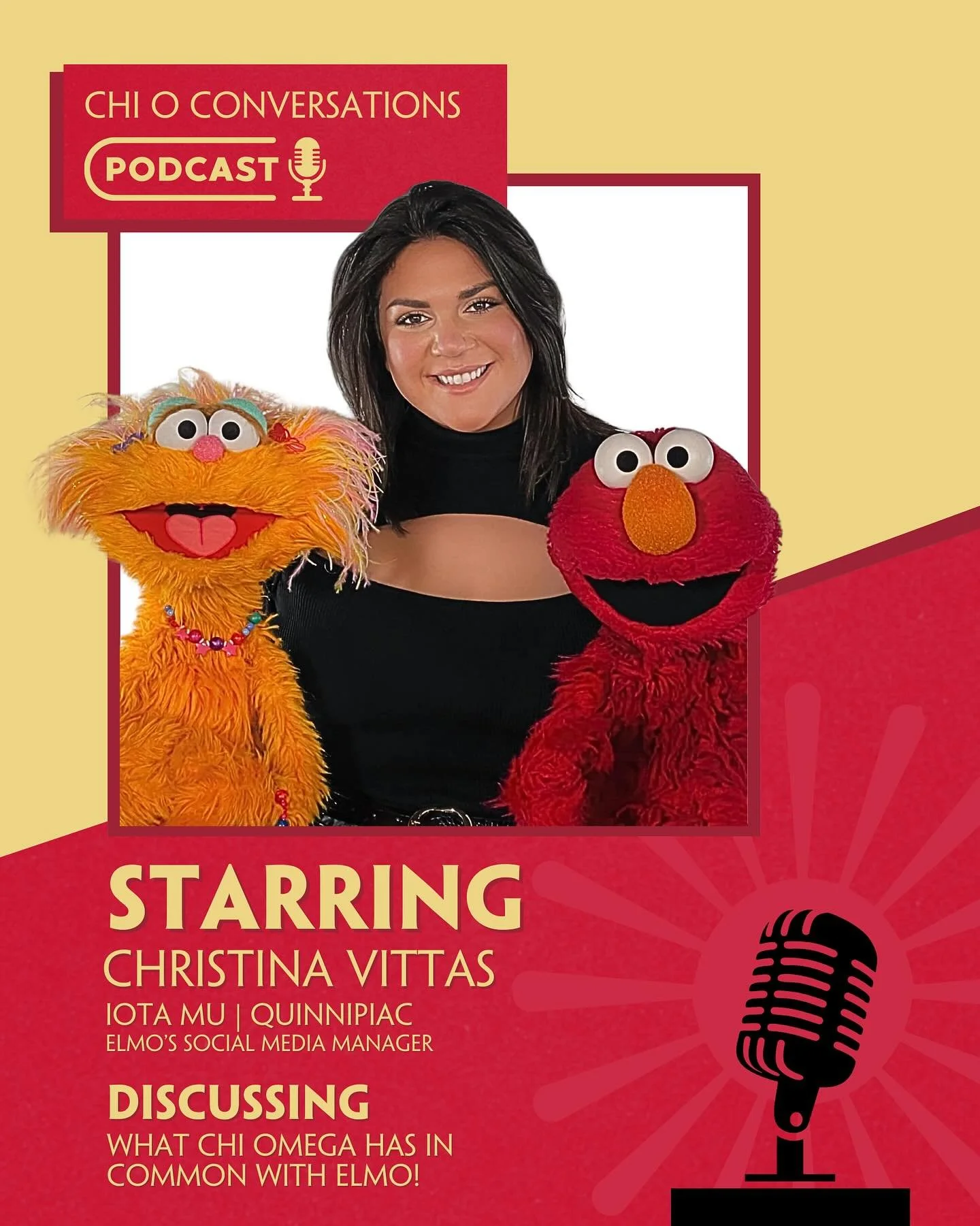 This episode of Chi O Conversations is brought to you by the letters X and O! Elmo&rsquo;s social media manager, Sister Christina Vittas, joins us on the podcast to discuss that viral &ldquo;Just Checking In&rdquo; post that sparked a national conver