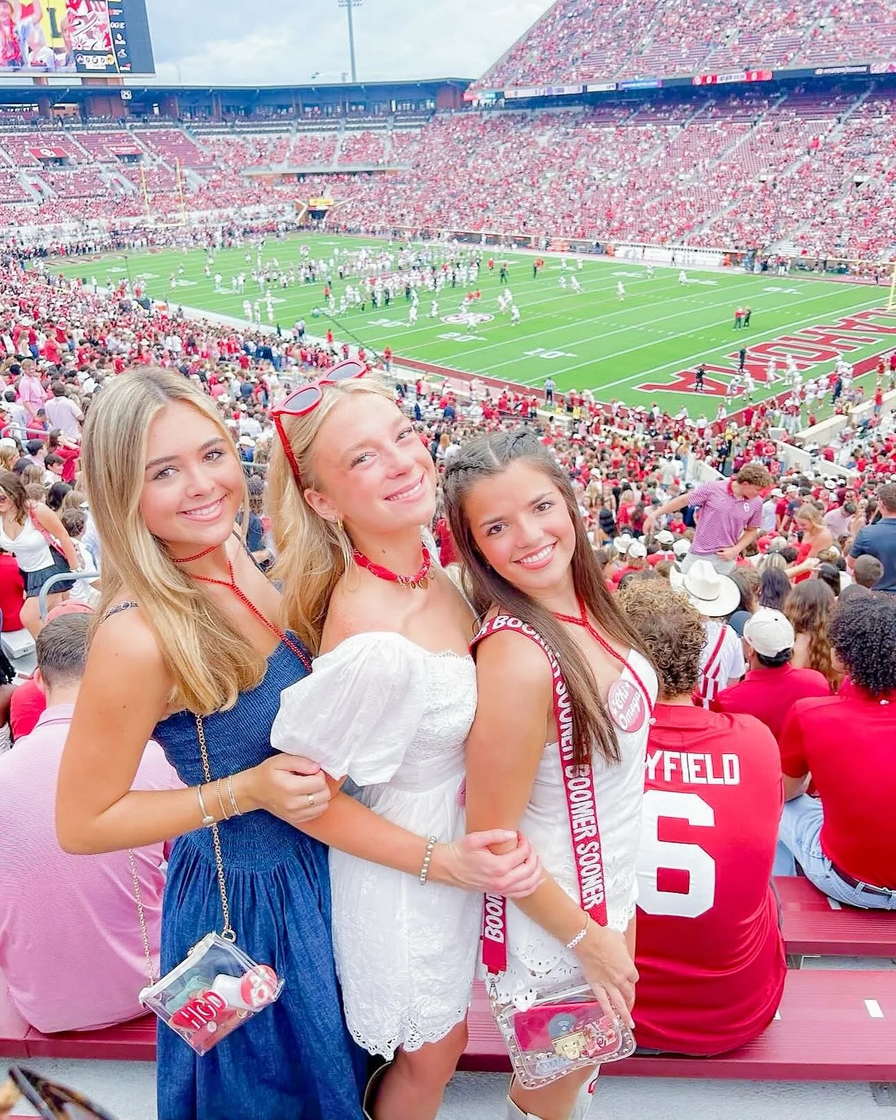 Cheering our favorite teams on is more fun with Sisters by our side! Game days are upon us, and we can hardly wait to rep school colors and Chi Omega pins. Tag a Sister you&rsquo;re cheering alongside this season!