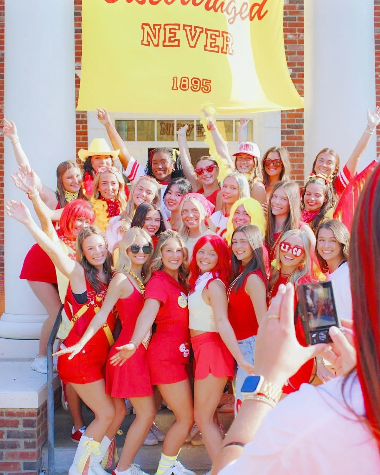 It&rsquo;s #WHYCHIOWEDNESDAY and today we&rsquo;re a little extra grateful for the cardinal and straw! Whether you just ran home this fall or found your Sisters years ago, share your &ldquo;why&rdquo; behind choosing this incredible Sisterhood!