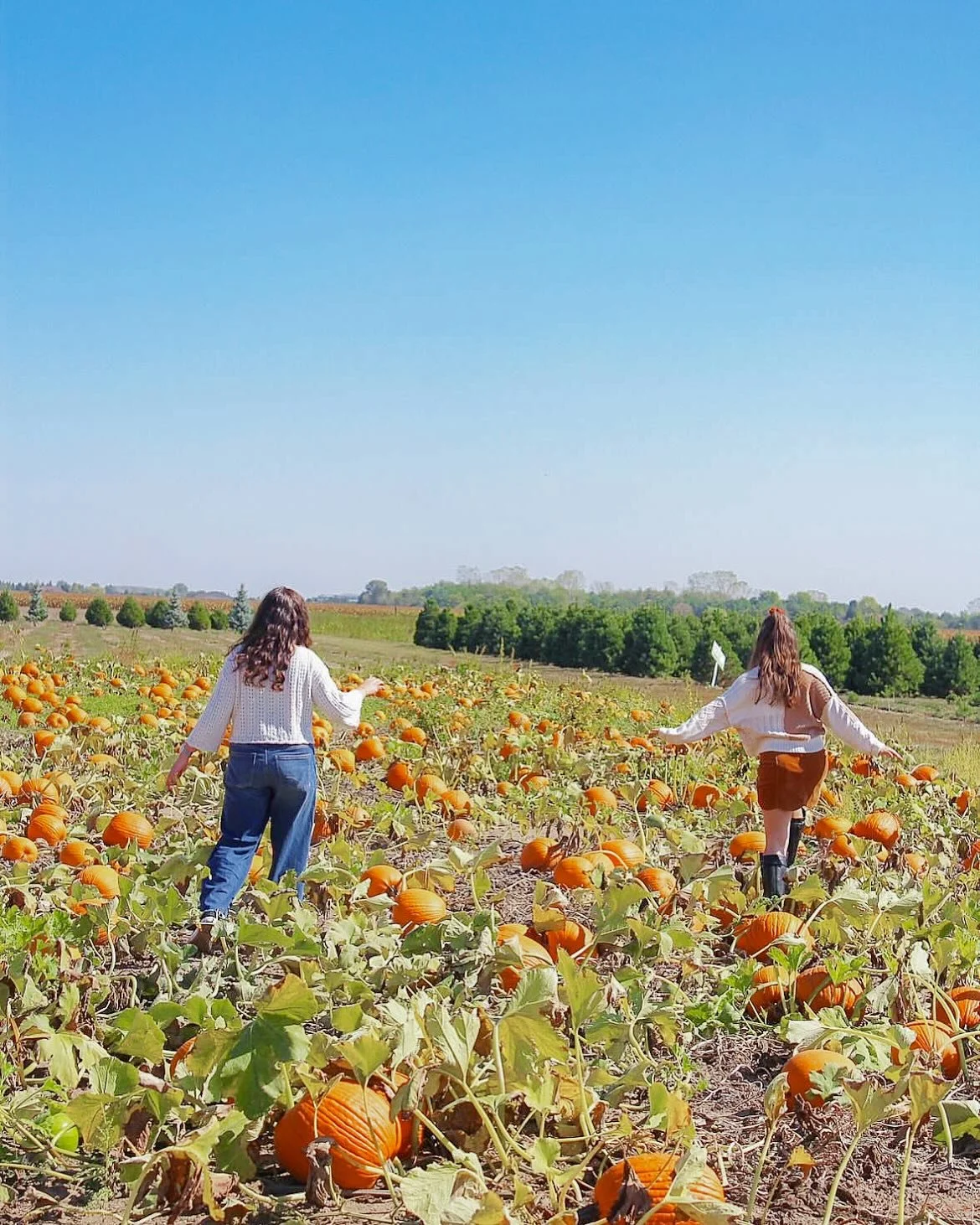 Enjoying the autumn air with our Sisters 🍂 What&rsquo;s been your favorite fall activity?