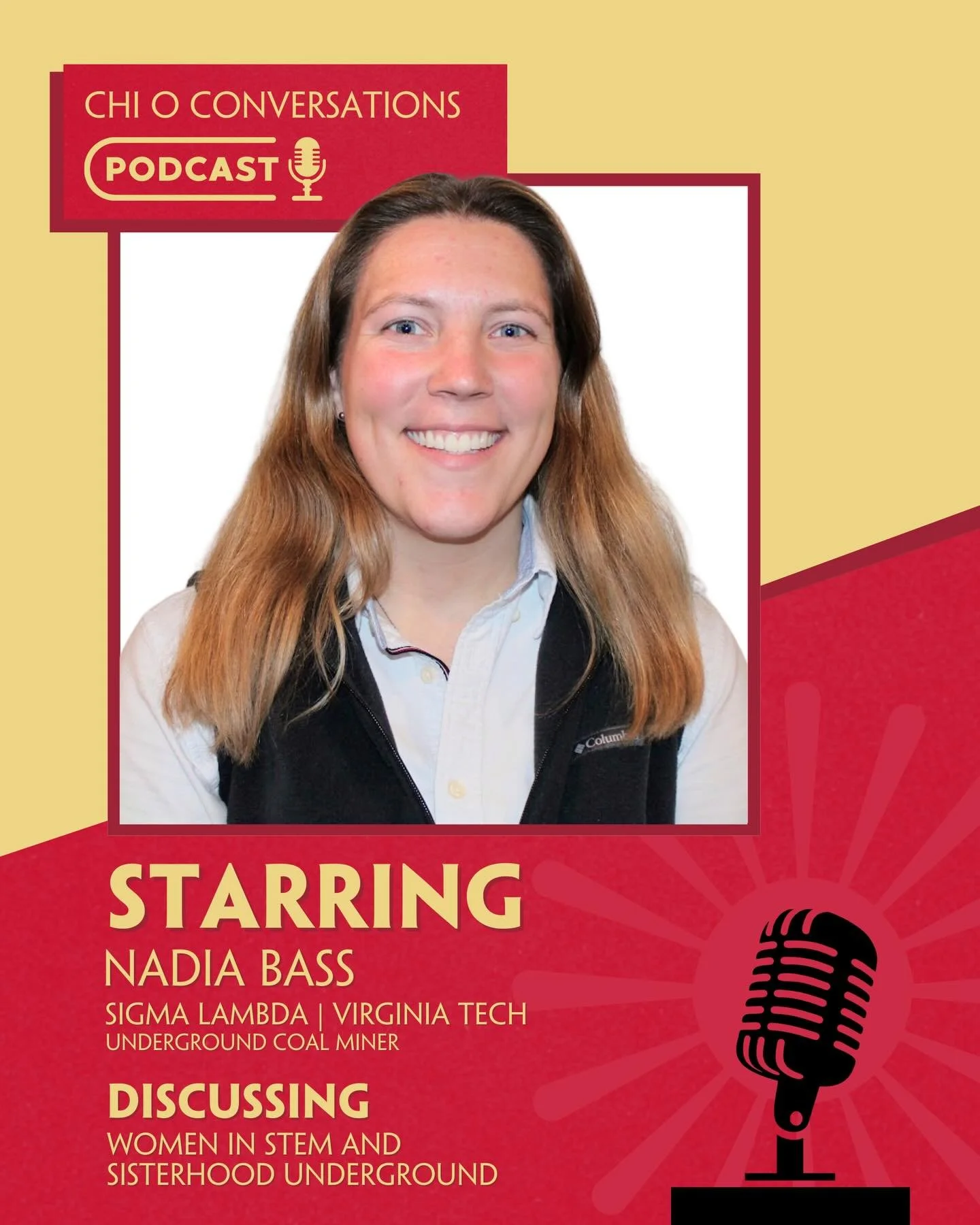 Let&rsquo;s dig deep! On this episode of Chi O Conversations, we dive down deep with Sigma Lambda Sister, Nadia Bass, as she discusses her passion for environmental science, making coal mining more sustainable, and Chi Omega!&nbsp;
 &nbsp;
Click the 