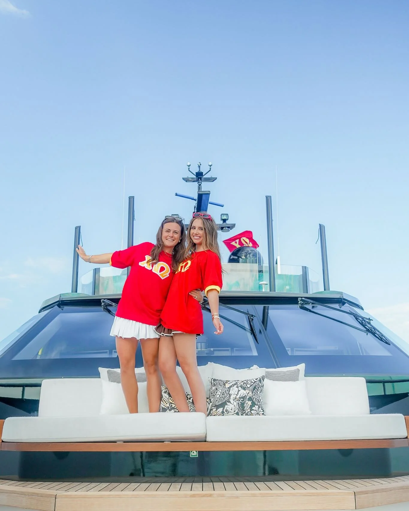 It may be summer, but our Sisters aren&rsquo;t slowing down! From the courts to the lakes to the skies, Chi Omegas are making the most of every adventure &mdash; but rarely without a Sister or two by their side ☀️ Tag your summer vacation buddy!