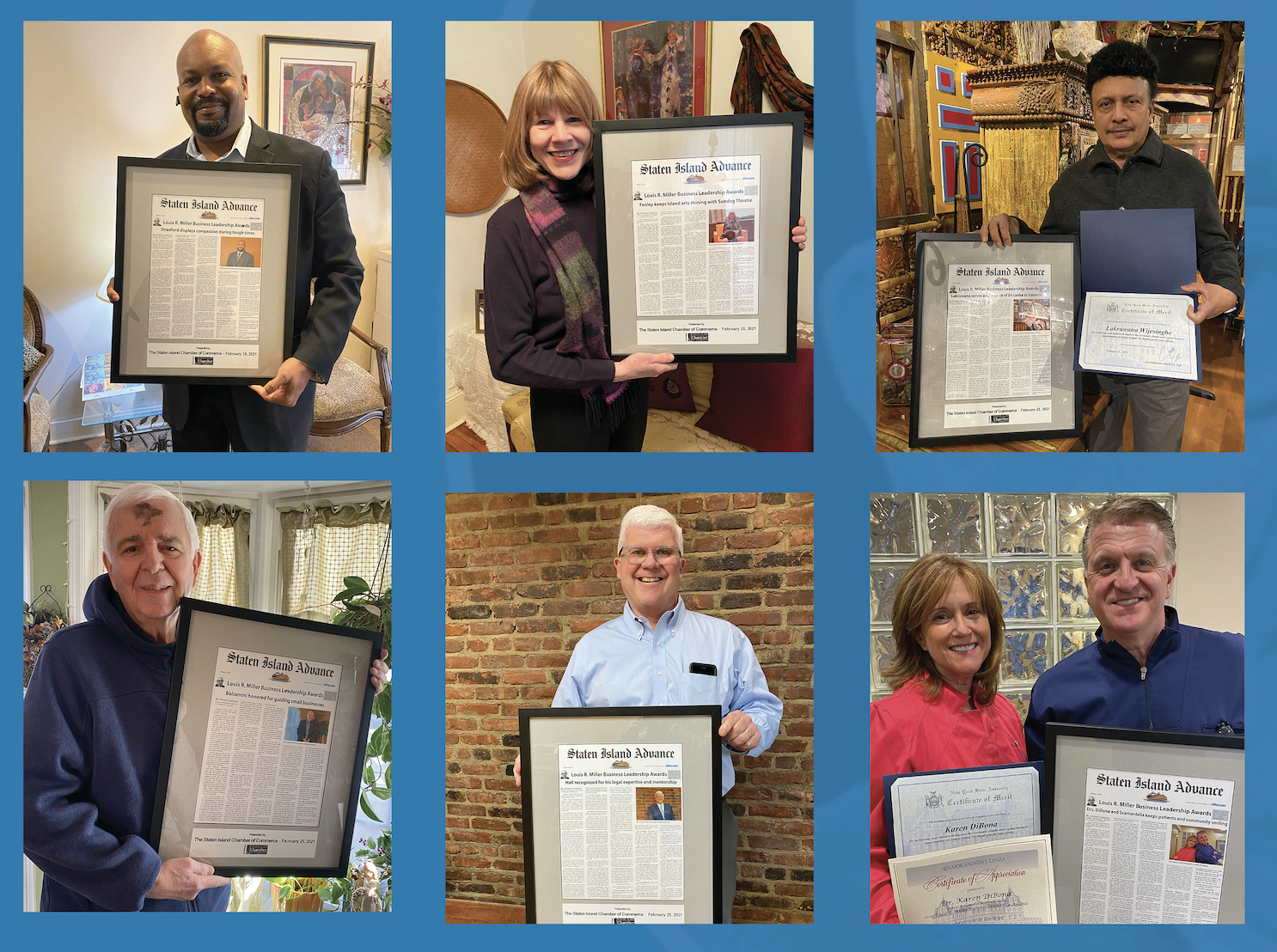 Seven Staten Island Business Leaders Honored at Louis R. Miller Awards