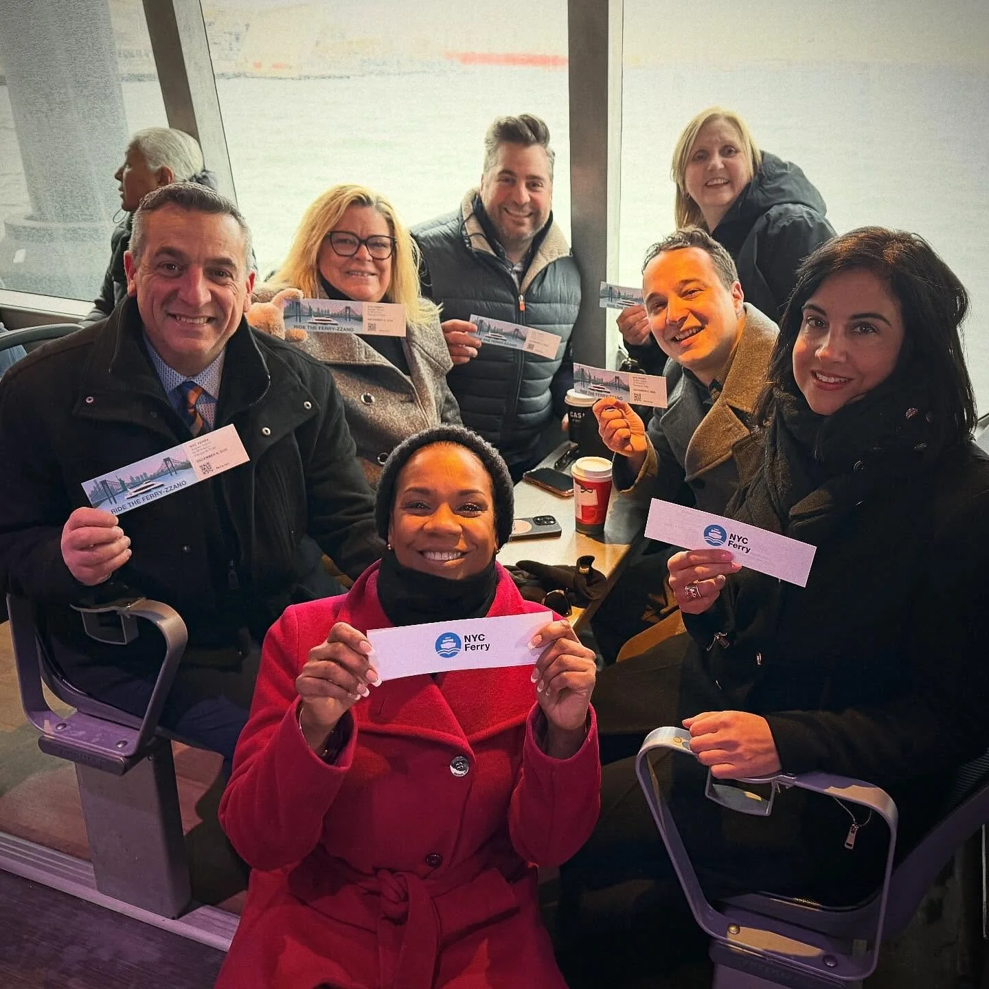 Chamber Joins NYC Ferry for Inaugural SI/BK Ride 