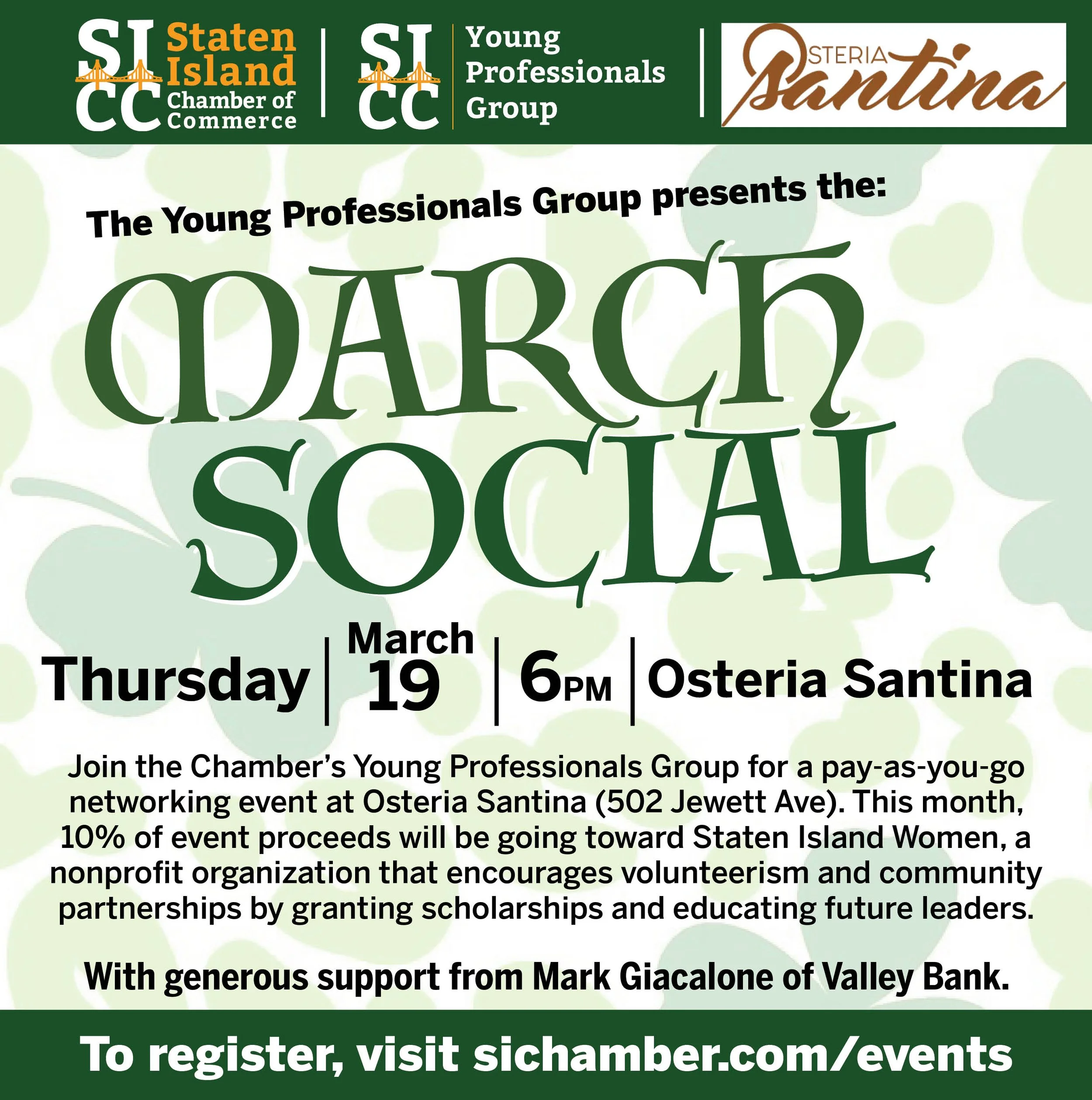 YPG March Social