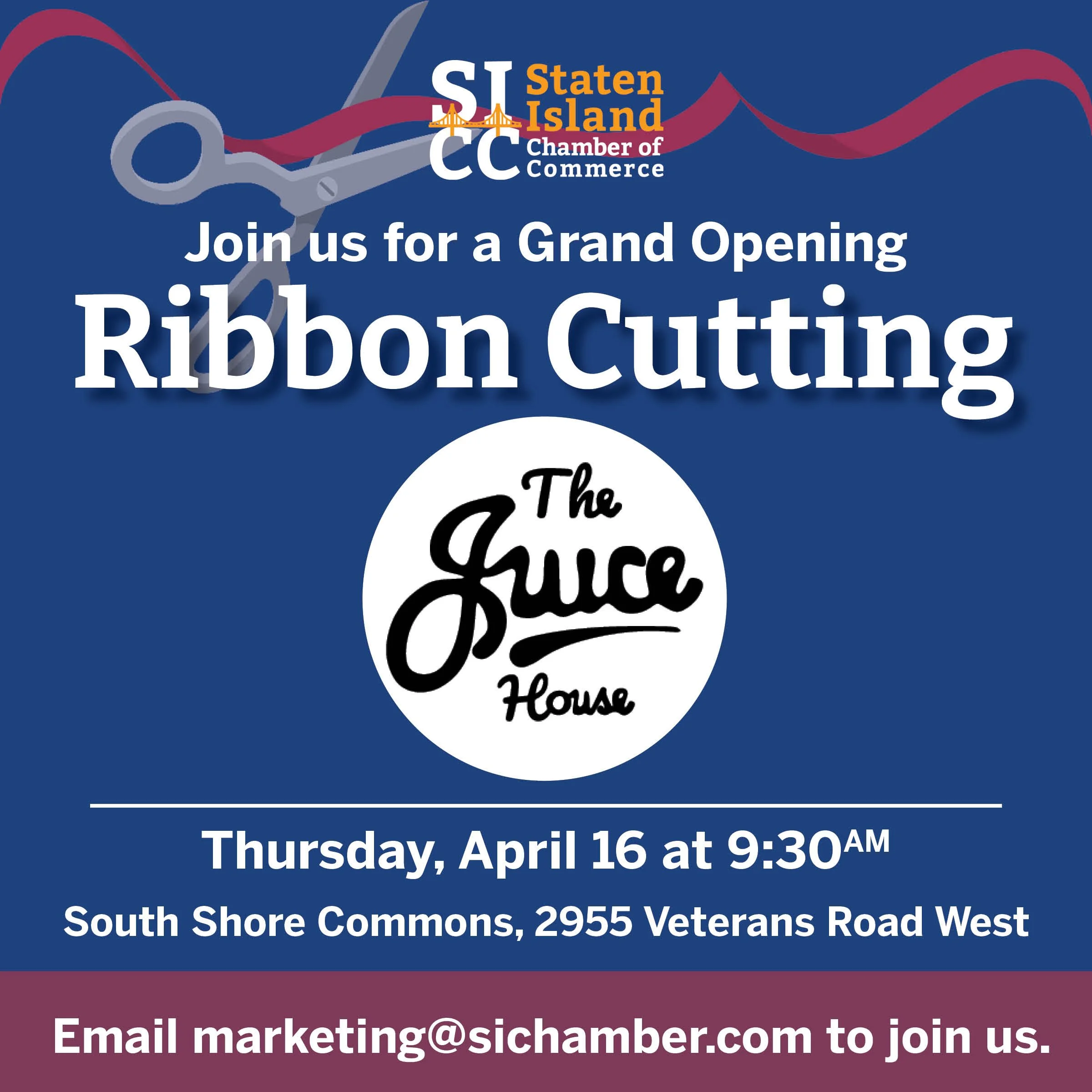 Ribbon Cutting: The Juice House