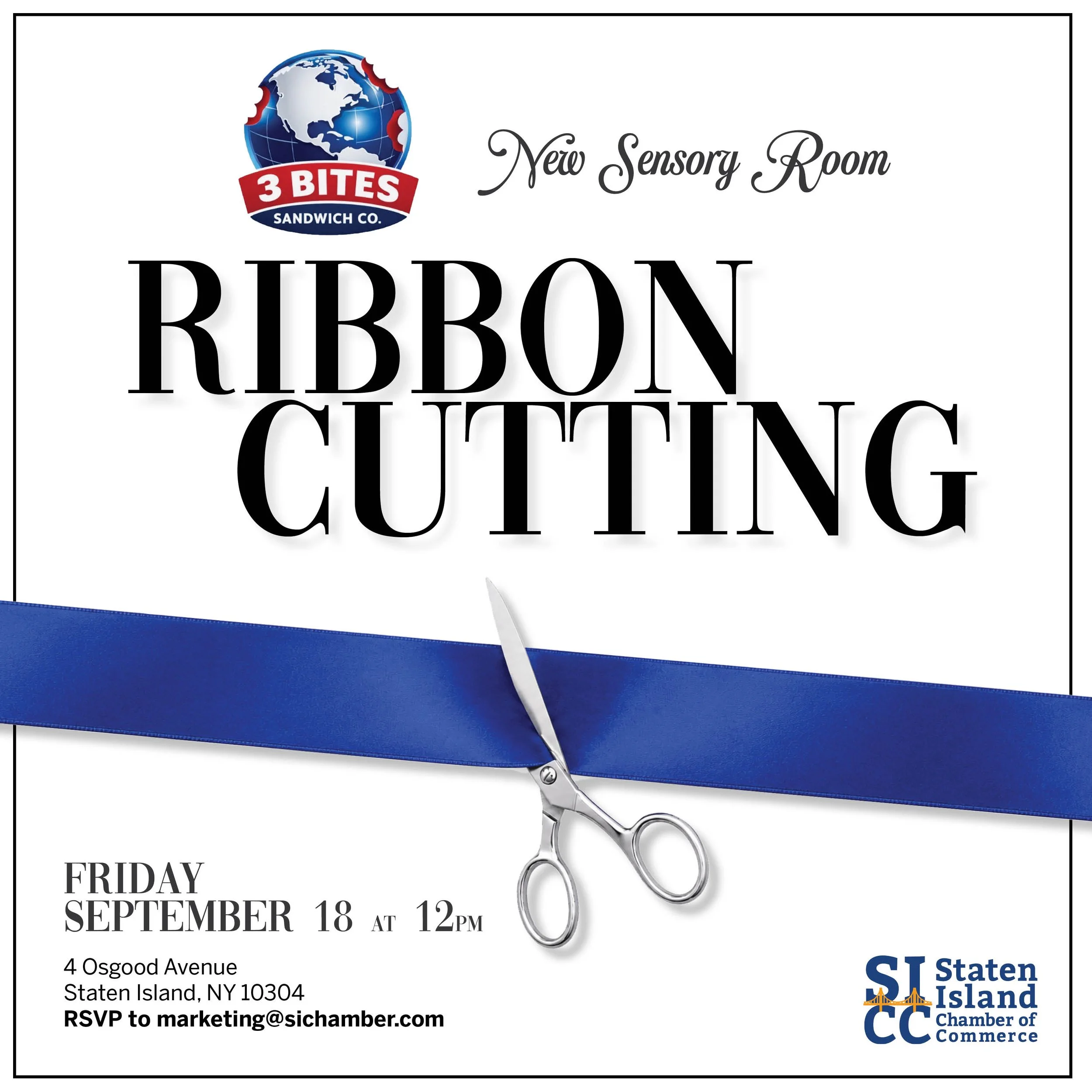 3 Bites Sandwich Co: Ribbon Cutting