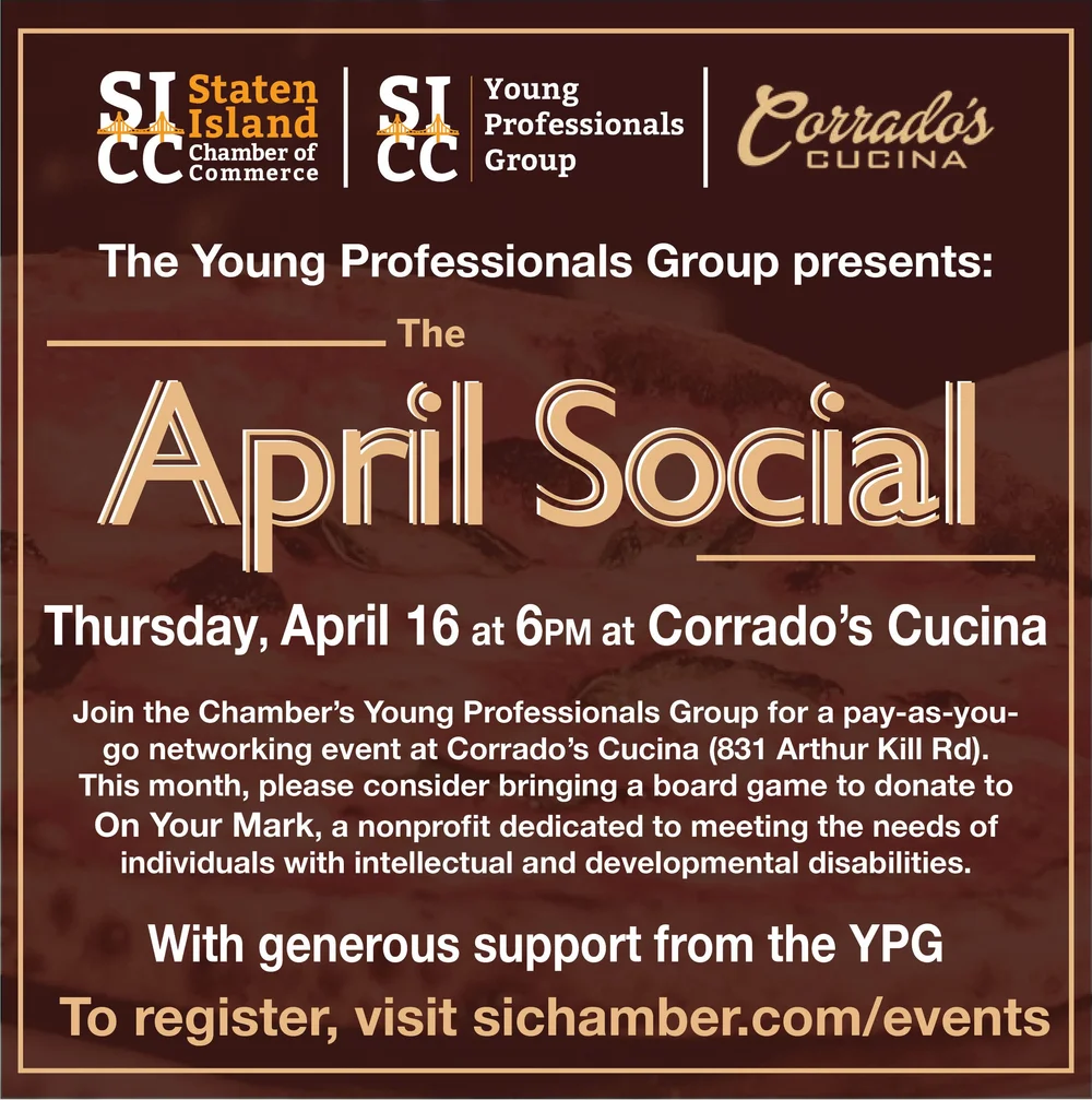 YPG's April Social — The Staten Island Chamber of Commerce