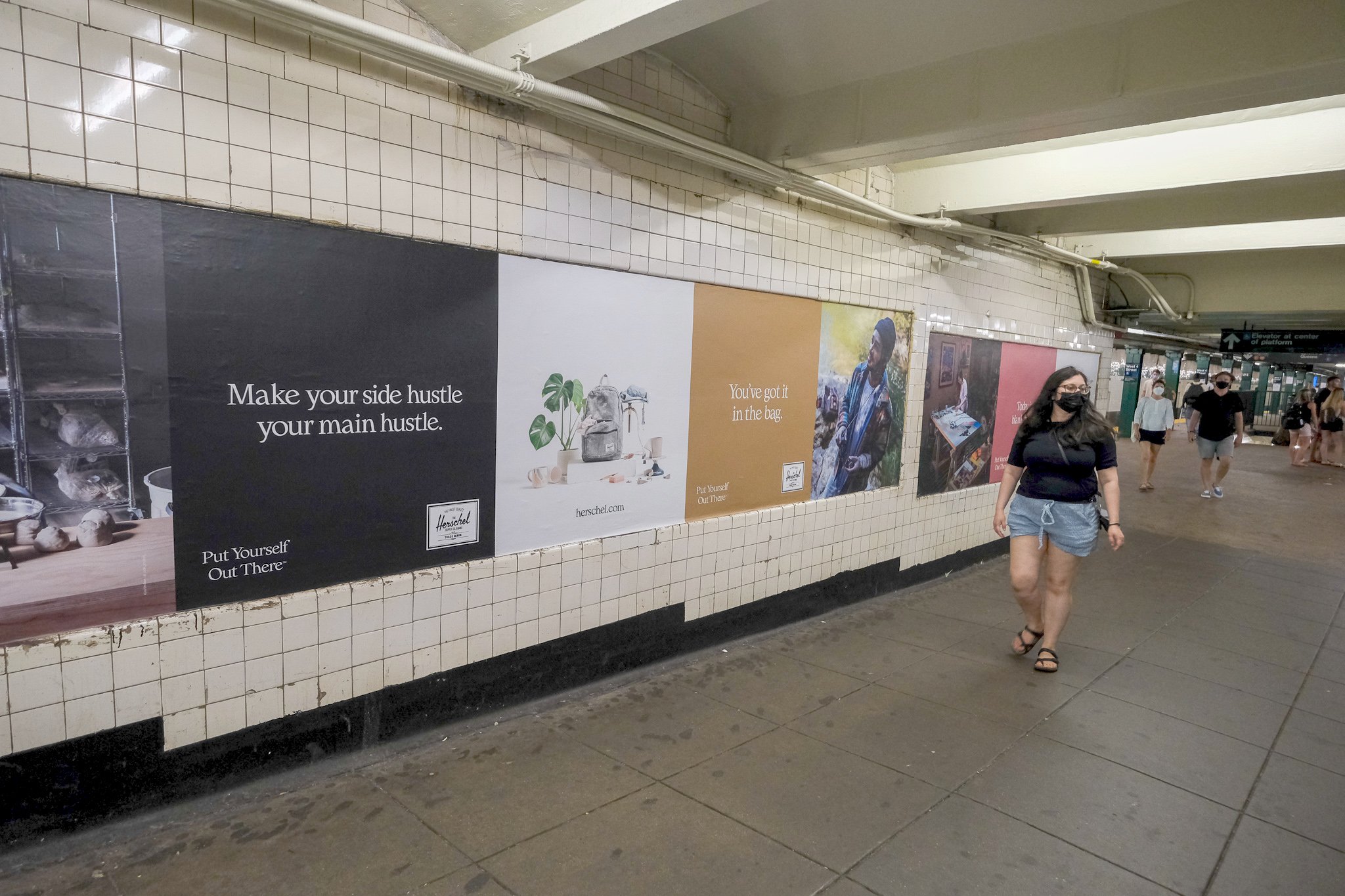 Herschel Subway Domination New York City Out of Home Advertising+4