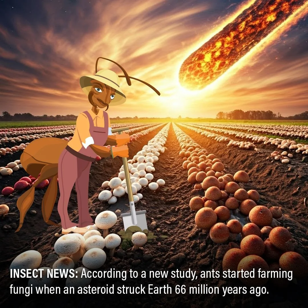 The asteroid that hit Earth 66 million years ago may have caused the mass extinction of dinosaurs, but it turned out alright for ants.

My friend Atlas here told me that when the extinction-causing asteroid hit Earth, it created ideal conditions for 