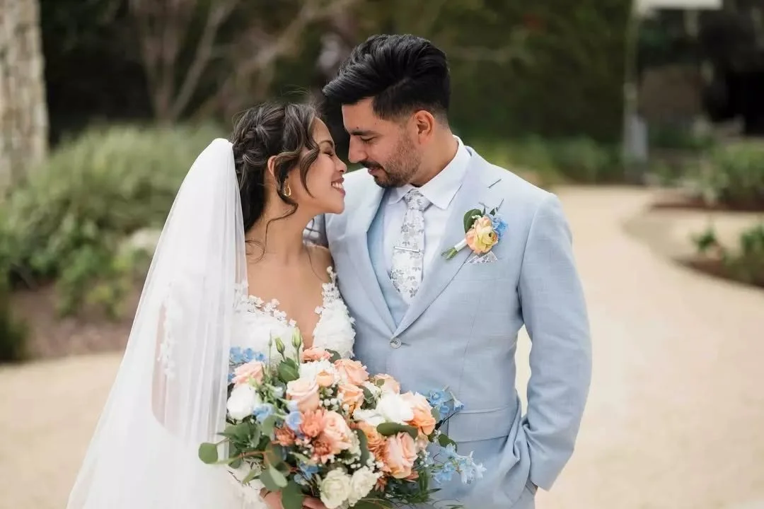 Alyssa + Troy
@alyssabellecantal  @tczegledy
.
.
Ceremony Venue: @christcathedralca
Reception Venue: @whitehouseeventcenter
Wedding Planner: @harmoniousevents
Florist: @harmoniousblooms
Photographer &amp;amp; Videographer: @shorelineweddings
Hair Sty