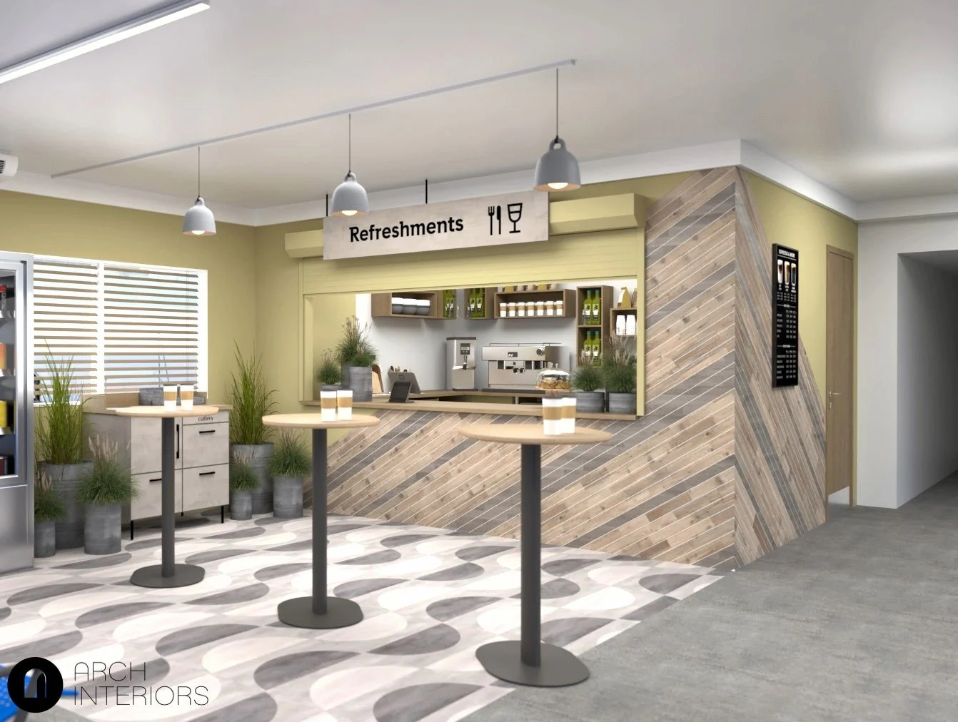 ✨ New caf&eacute; kiosk for @calmacferries at Troon Port ✨

We designed this compact space to serve hundreds of daily ferry passengers &mdash; blending durability with a clean, coastal feel.

Designed by @archinteriorsdesign 
Built by Axis Interiors 