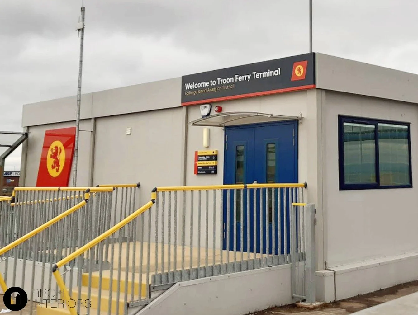 ✨ A new caf&eacute; kiosk for CalMac at Troon Port! ✨

We designed this compact space to serve hundreds of daily ferry passengers &mdash; blending durability with a clean, coastal feel.

A big thank you to CalMac Ferries for trusting us with the tran