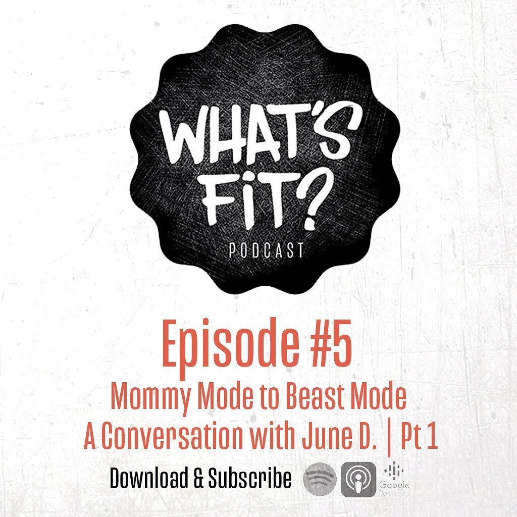 New Podcast is up!
&ldquo;Mommy mode to Beast Mode&rdquo;

This week we're talking with 3 year member, June. June is a mom of 2 and hair dresser who's life, like so many others, was turned upside down during the pandemic. 

With no work to keep her b