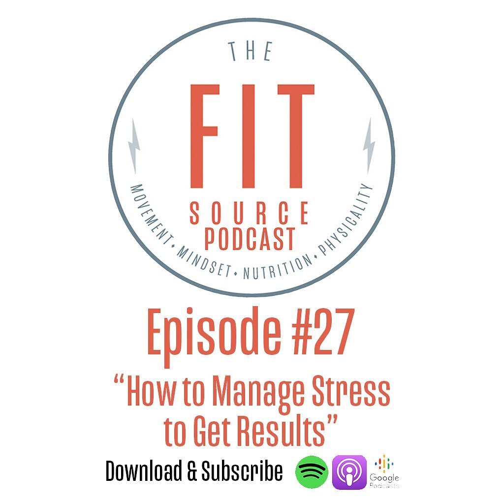 How to Manage Stress to Get Results!

This week we're diving back into stress.

Did you know stress is actually a goal of exercise? Without stressing the your body (muscles, bones, tissue, etc.) your body won't compensate and achieve the desired effe