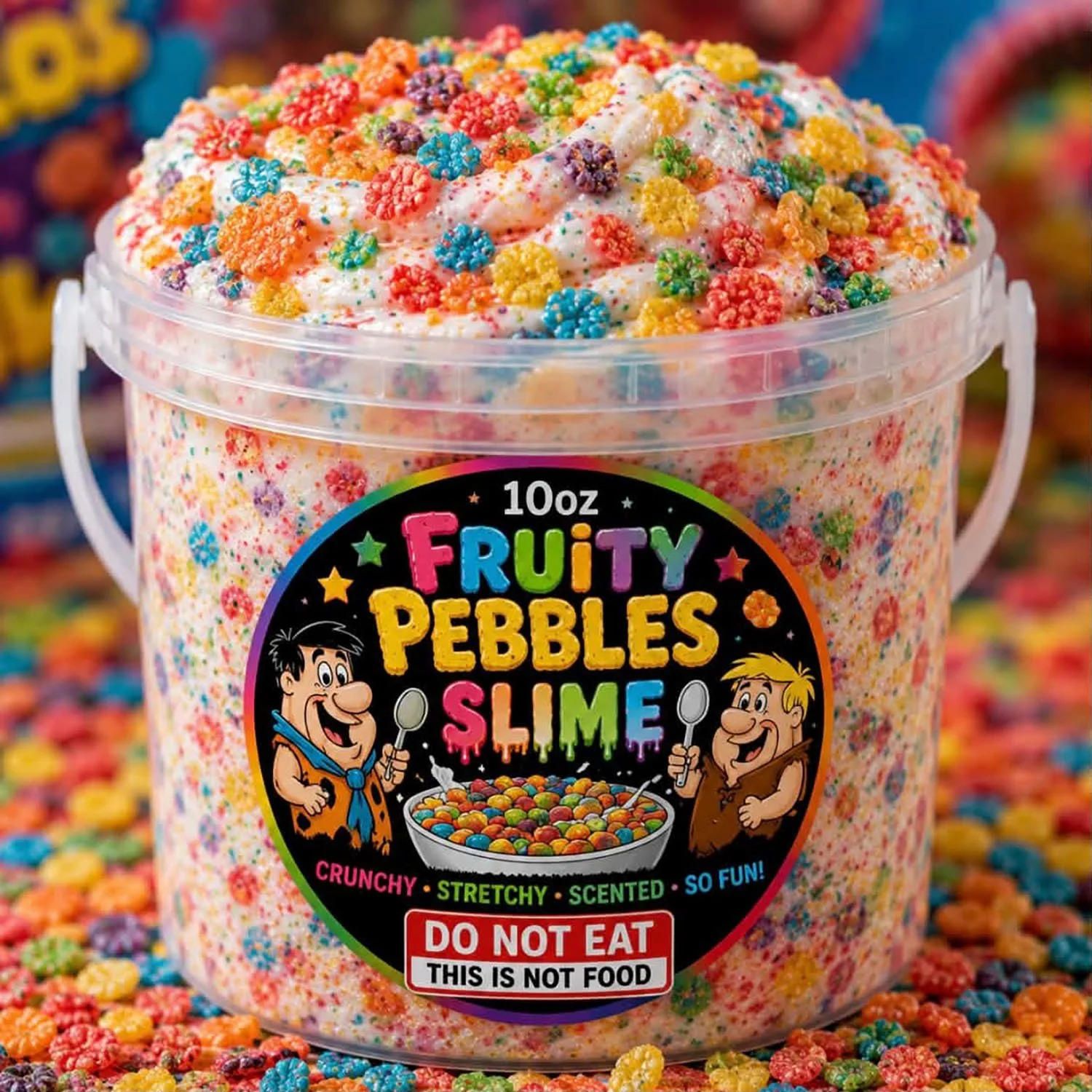 Fruity Pebbles Crunch Slime