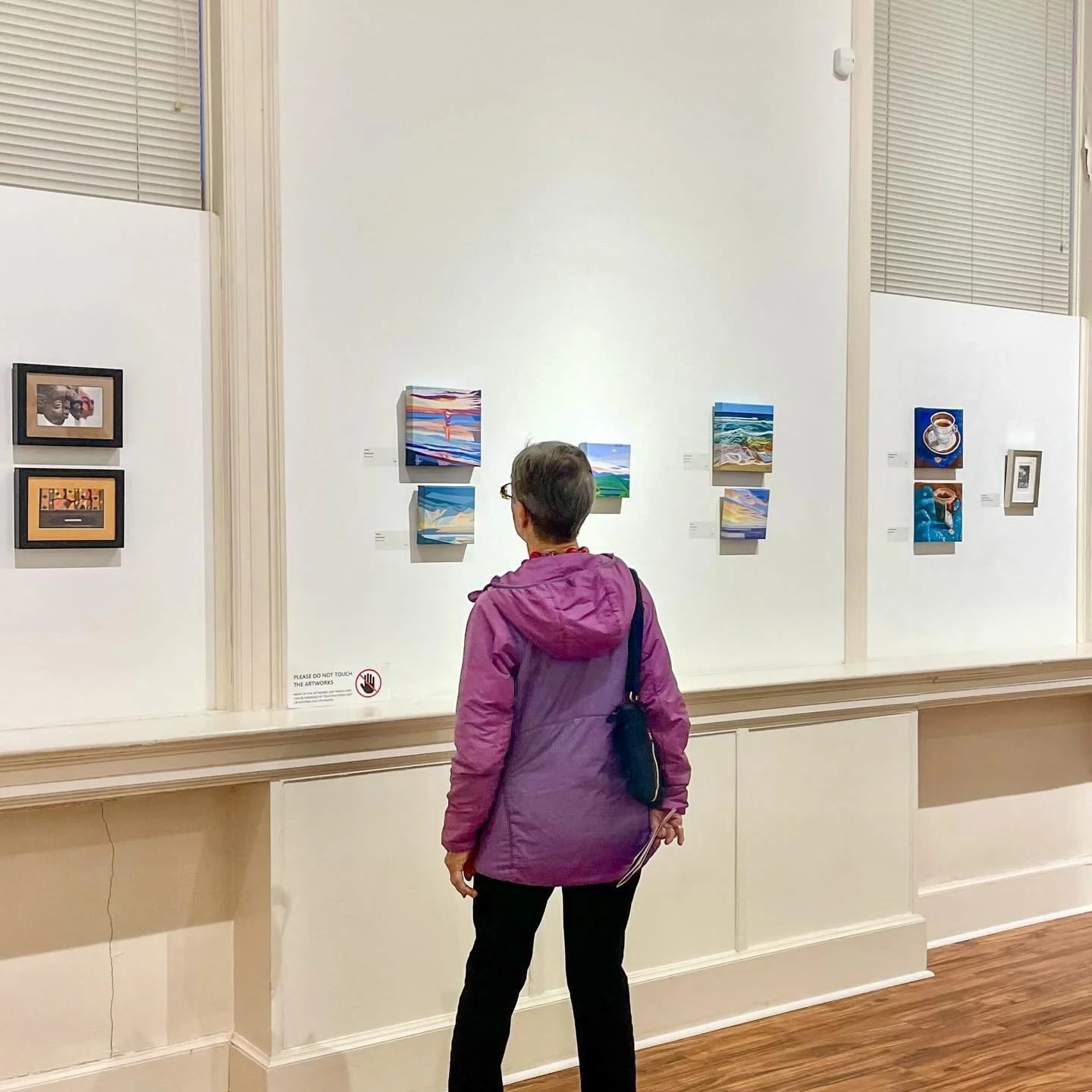 Such an honor to show five of my paintings at the Small Works 2025 Juried Exhibition at The Charles H. Taylor Visual Arts Center - Hampton, VA  @ctvisualarts 
Here are some pictures from today&rsquo;s exhibition reception. 
This is a beautiful show i
