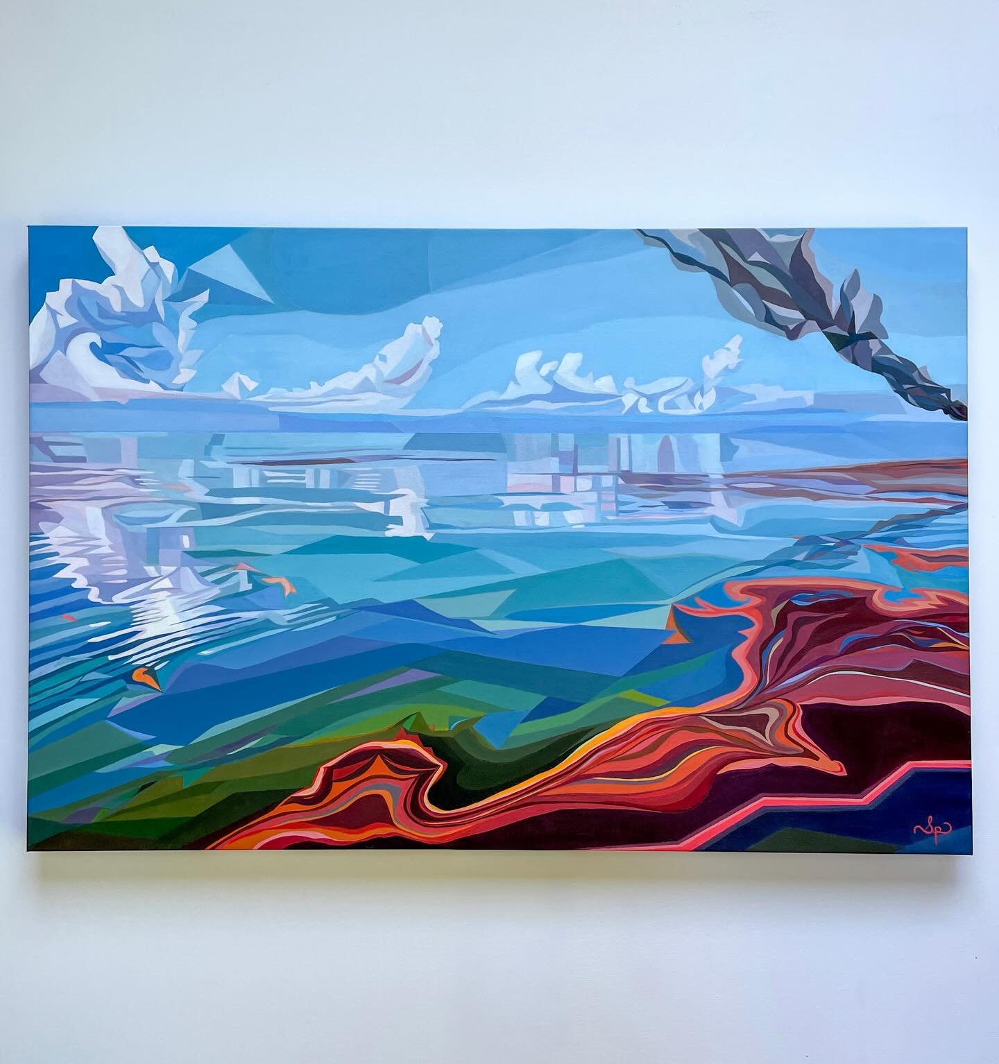 I&rsquo;m so excited to announce that &ldquo;Tangled Up&rdquo; has been selected to the Mid-Atlantic Juried Show 2026 at @mcguffeyartcenter !! Such an honor to be in company of many other talented artists! This is going to be an amazing show!
Mark yo