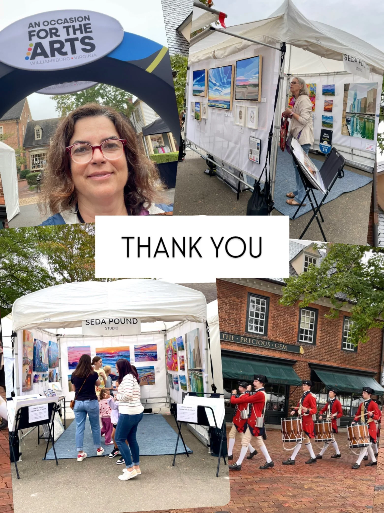 Despite the rain, it was a fantastic experience connecting with new collectors, talented artists, and great friends. Thank you to everyone at @anoccasionforthwarts and all who came out to support us, even with the weather.

My next show will be this 