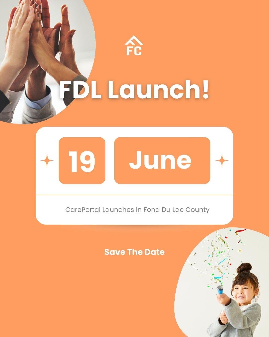 Mark your calendars for June 19th! Join us at The Prairie Theater and Event Center for the launch of CarePortal in Fond Du Lac County. Anyone can come learn about CarePortal and the impact it's already having in the community. Hope to see you there! 