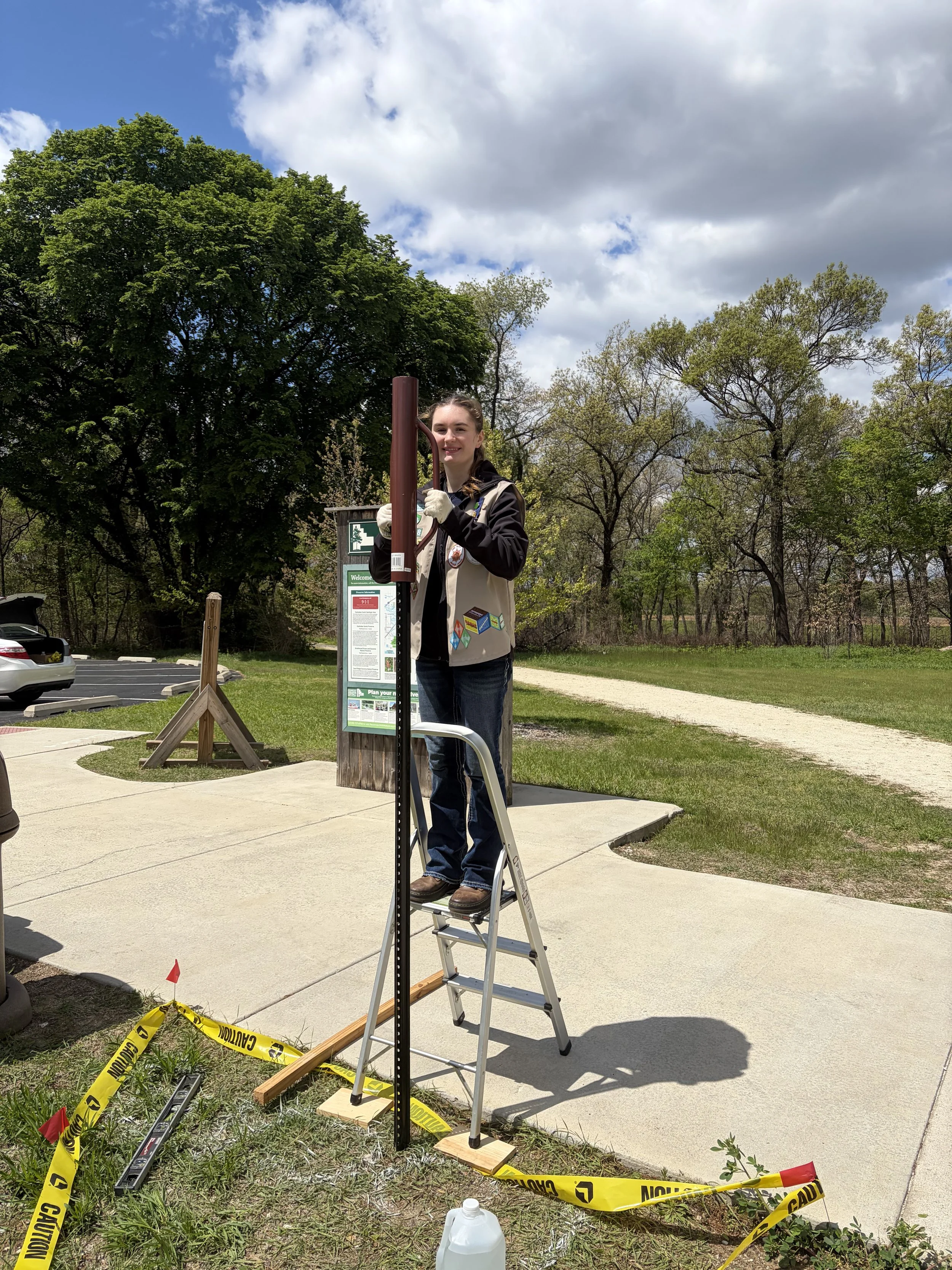 Girl Scout Tackles Tickborne Disease Prevention and Earns Highest Award Possible