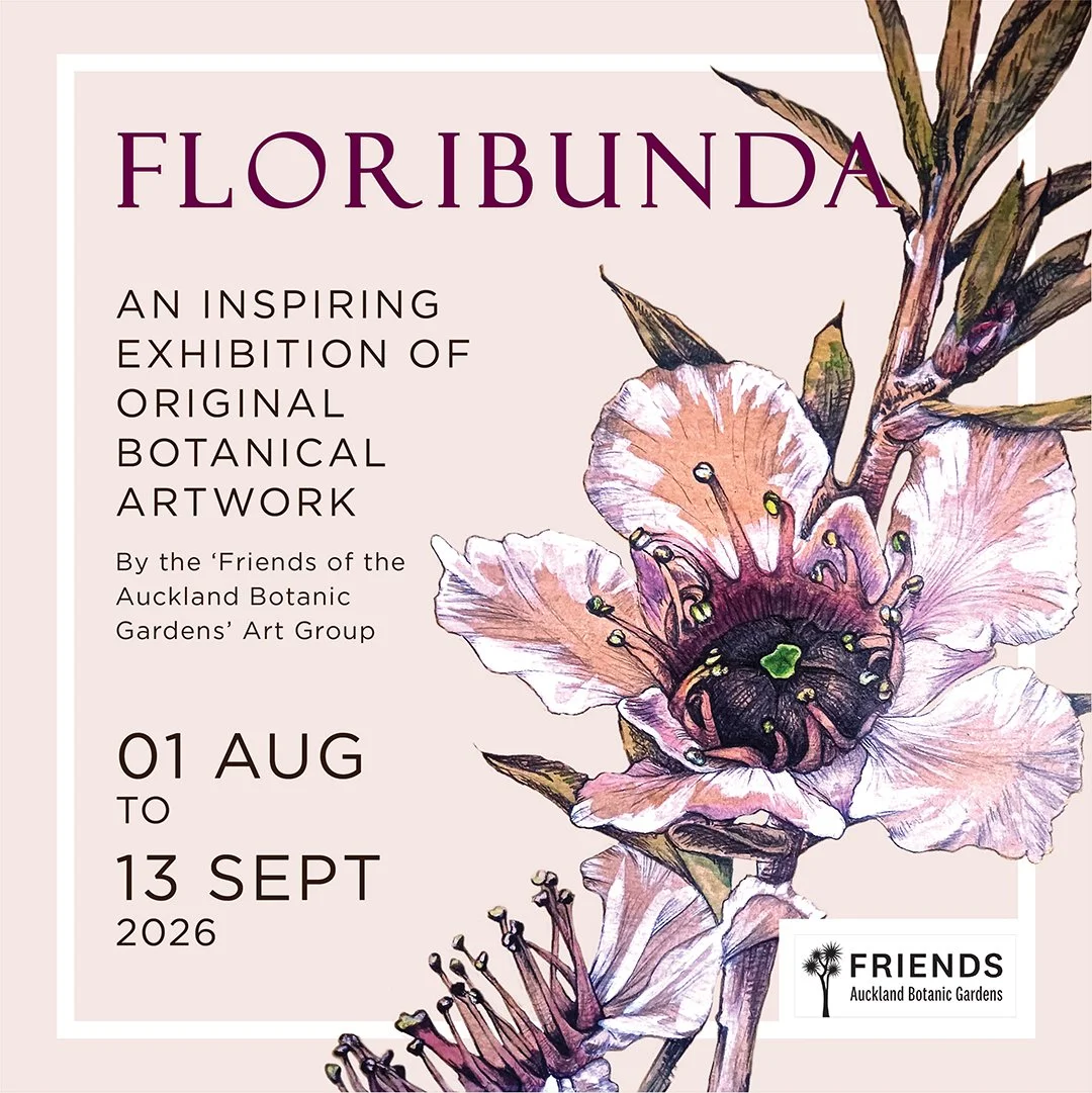 ‘Floribunda’ - an exhibition of botanical art at the Auckland Botanic Gardens