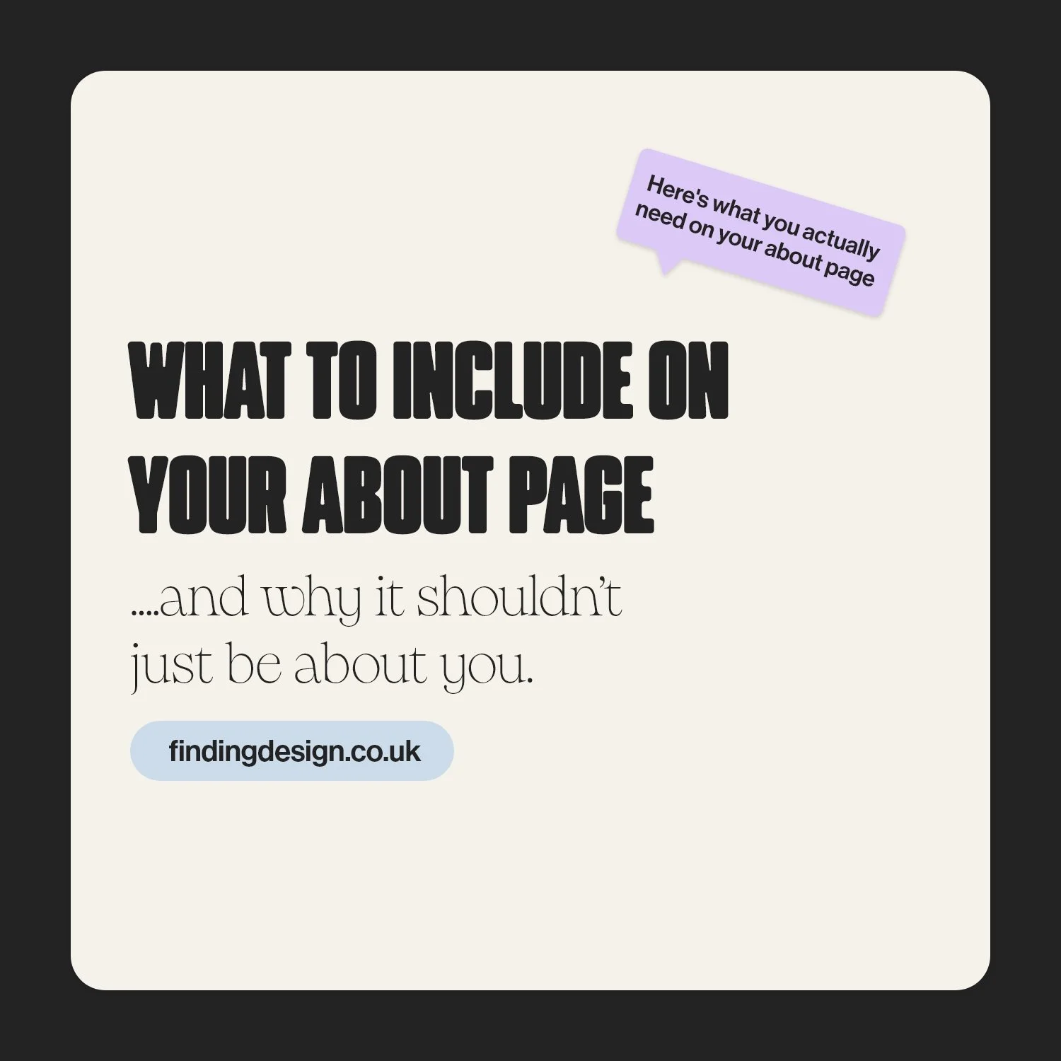 What to include on your website’s about page (and why it shouldn’t just be about you)