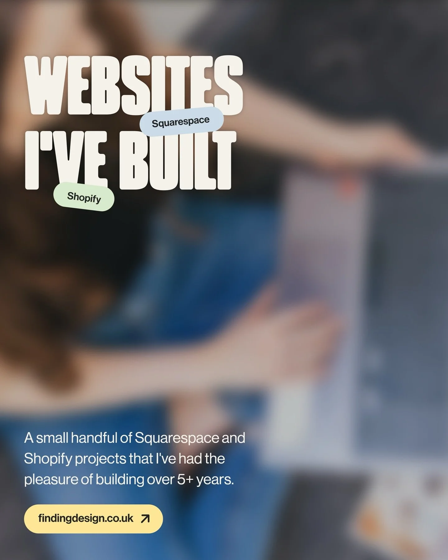 A small handful of Squarespace and Shopify websites that I&rsquo;ve had the pleasure of building over the years 💖 

There are countless more that I could have added to this list, so maybe I&rsquo;ll do a part two! 

If you like any of these projects