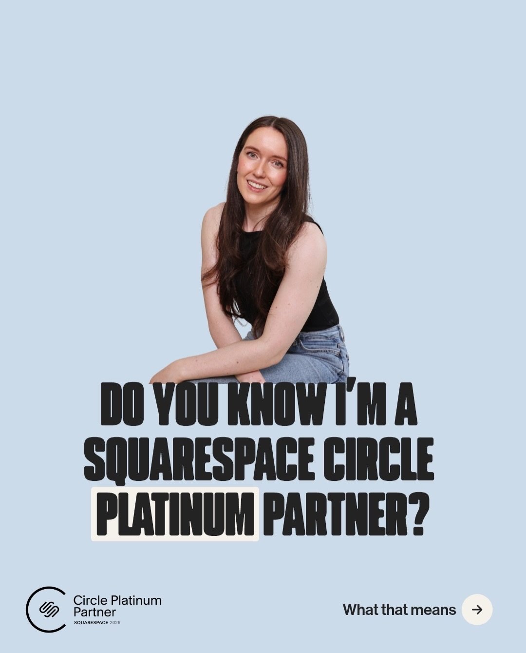 Did you know I&rsquo;m a Squarespace Platinum Member?

That means I&rsquo;ve built A LOT of Squarespace websites over the years. I&rsquo;ve worked with the platform inside and out, from designing completely bespoke websites to solving the more tricky