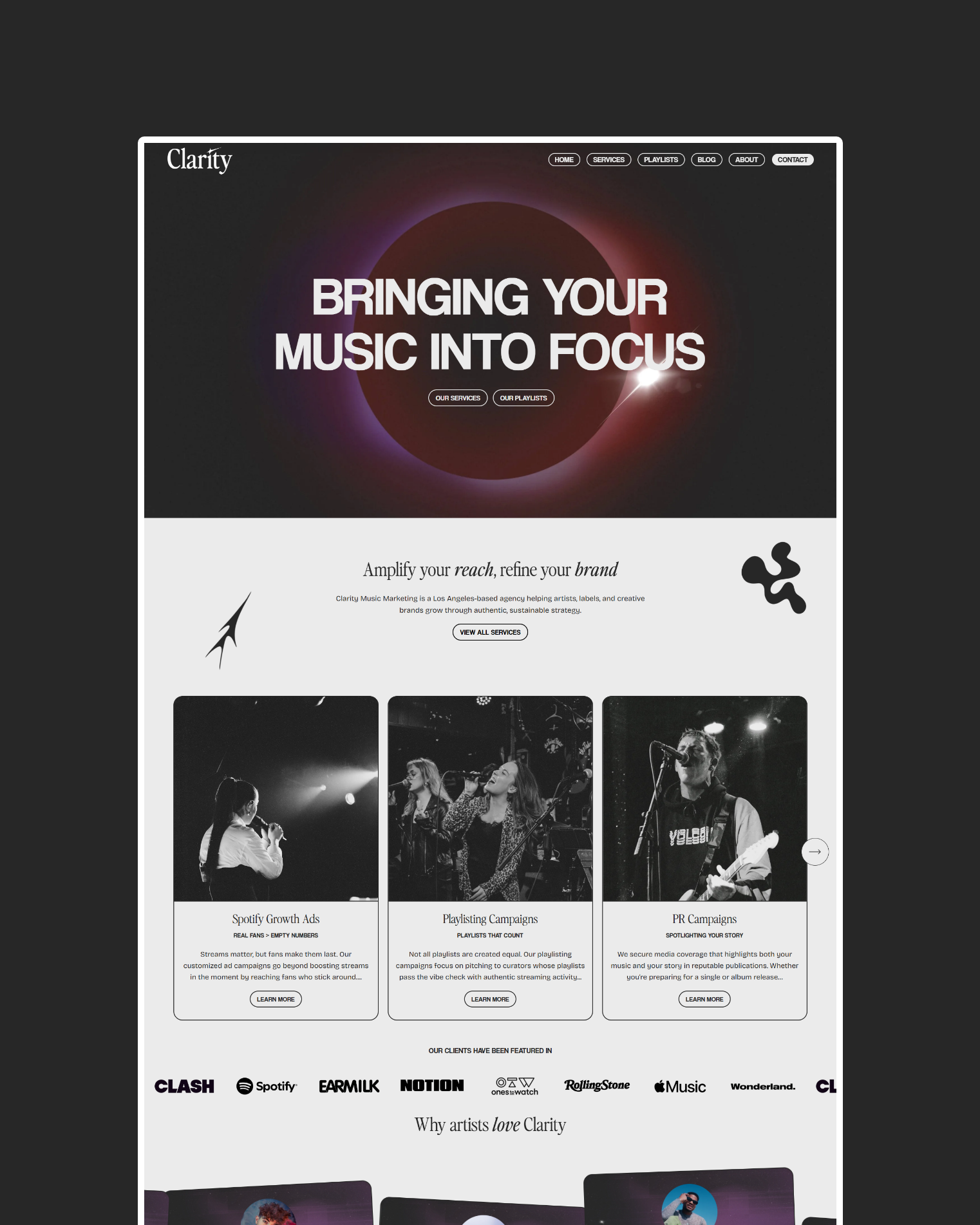 Clarity Music Marketing